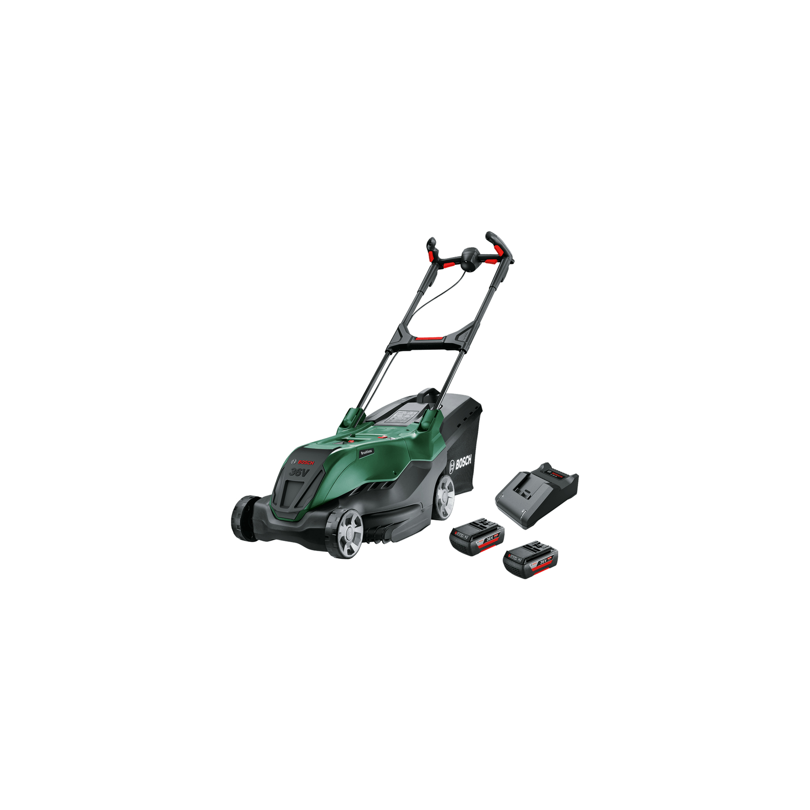 Bosch Advancedredak 36V-40-650 Cordless Lawn Mower Incl. 2nd Battery Charger 36 V