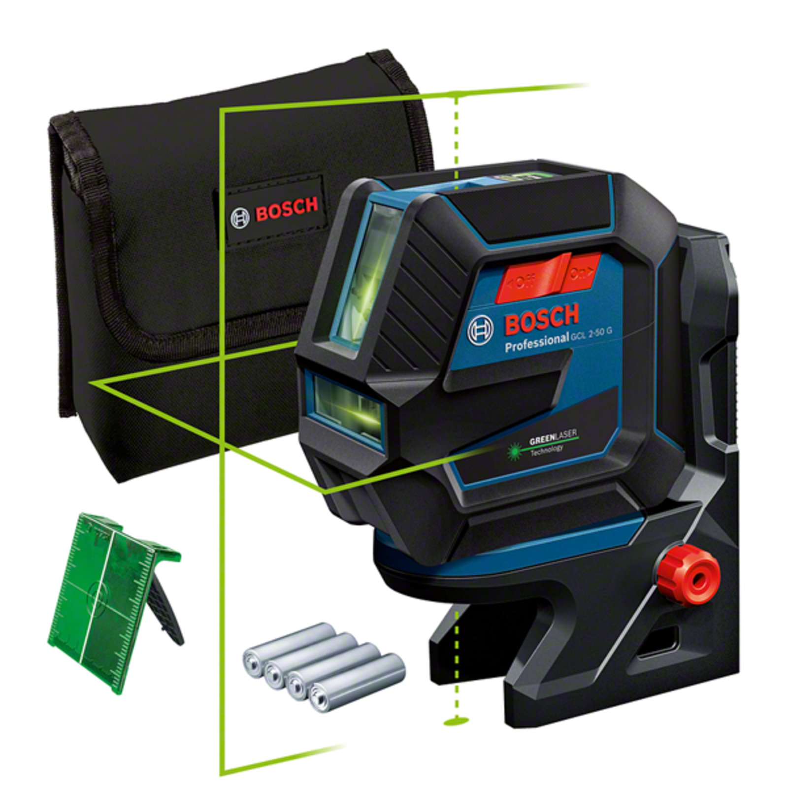 Bosch Professional GCL 2-50 G Cross-line Laser Level