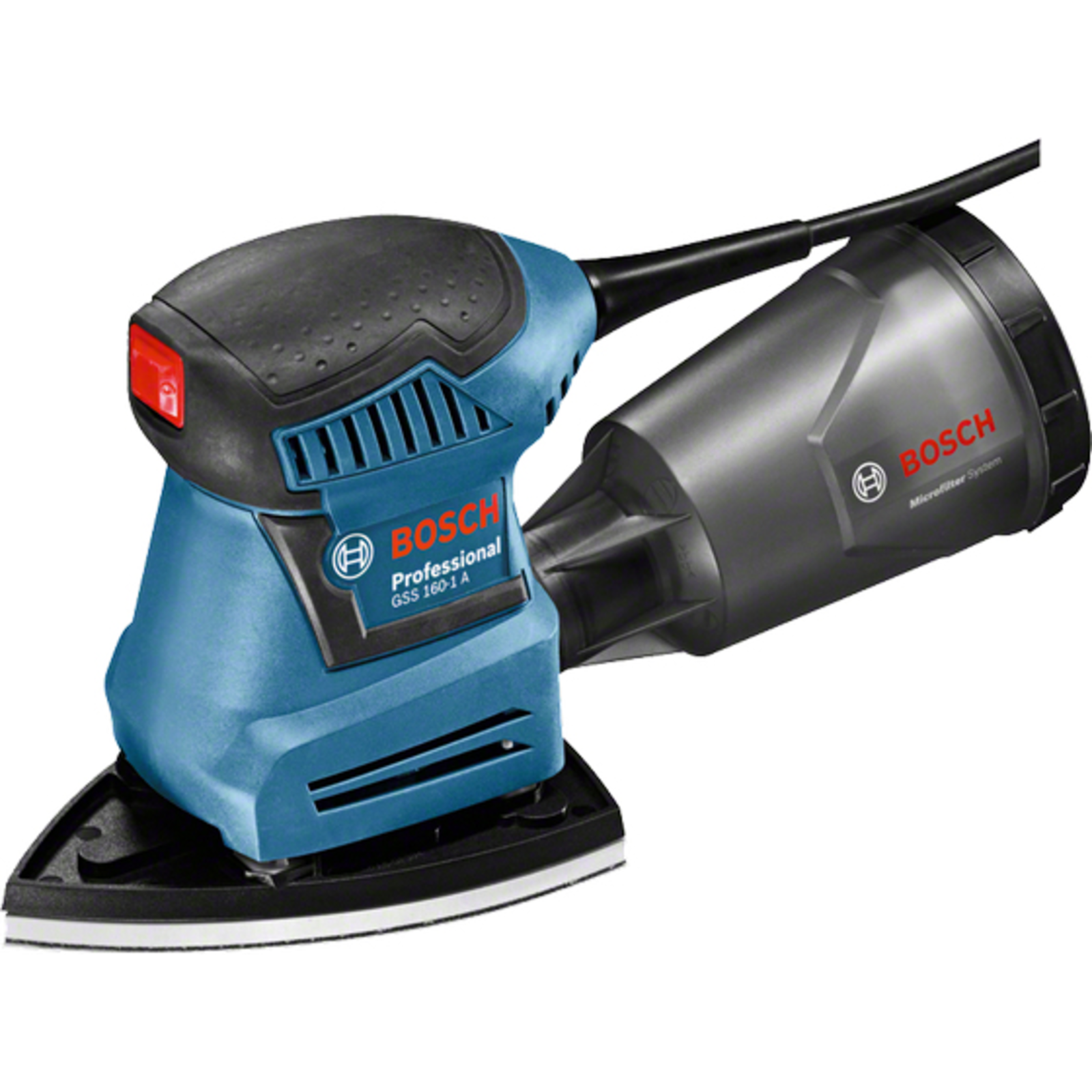 Bosch Orbital Sander GSS 160 Multi Professional Blue Black 180 Watts L-BOXX