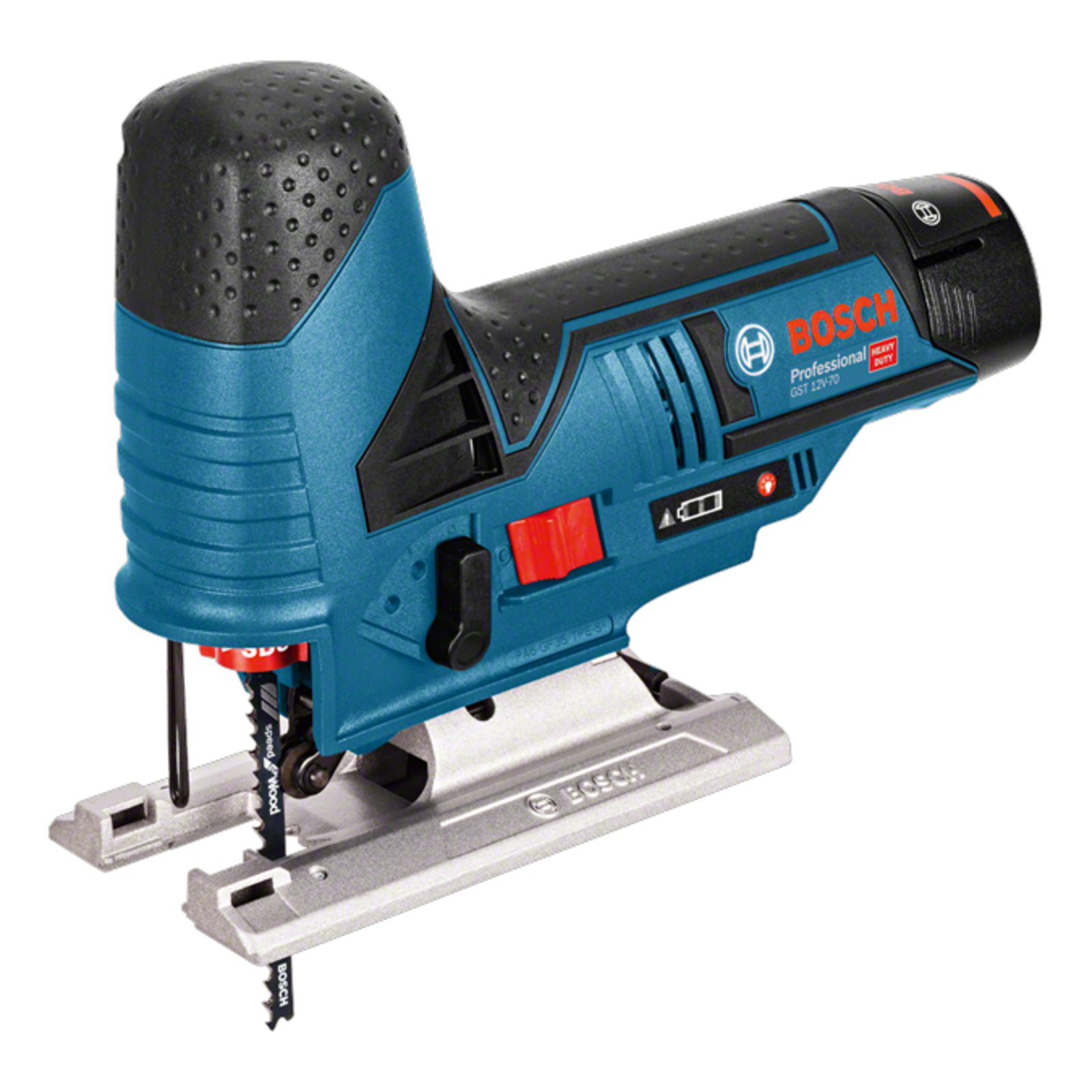 Bosch Cordless Jigsaw GST 12V-70 Solo Professional 12 Volt Blue