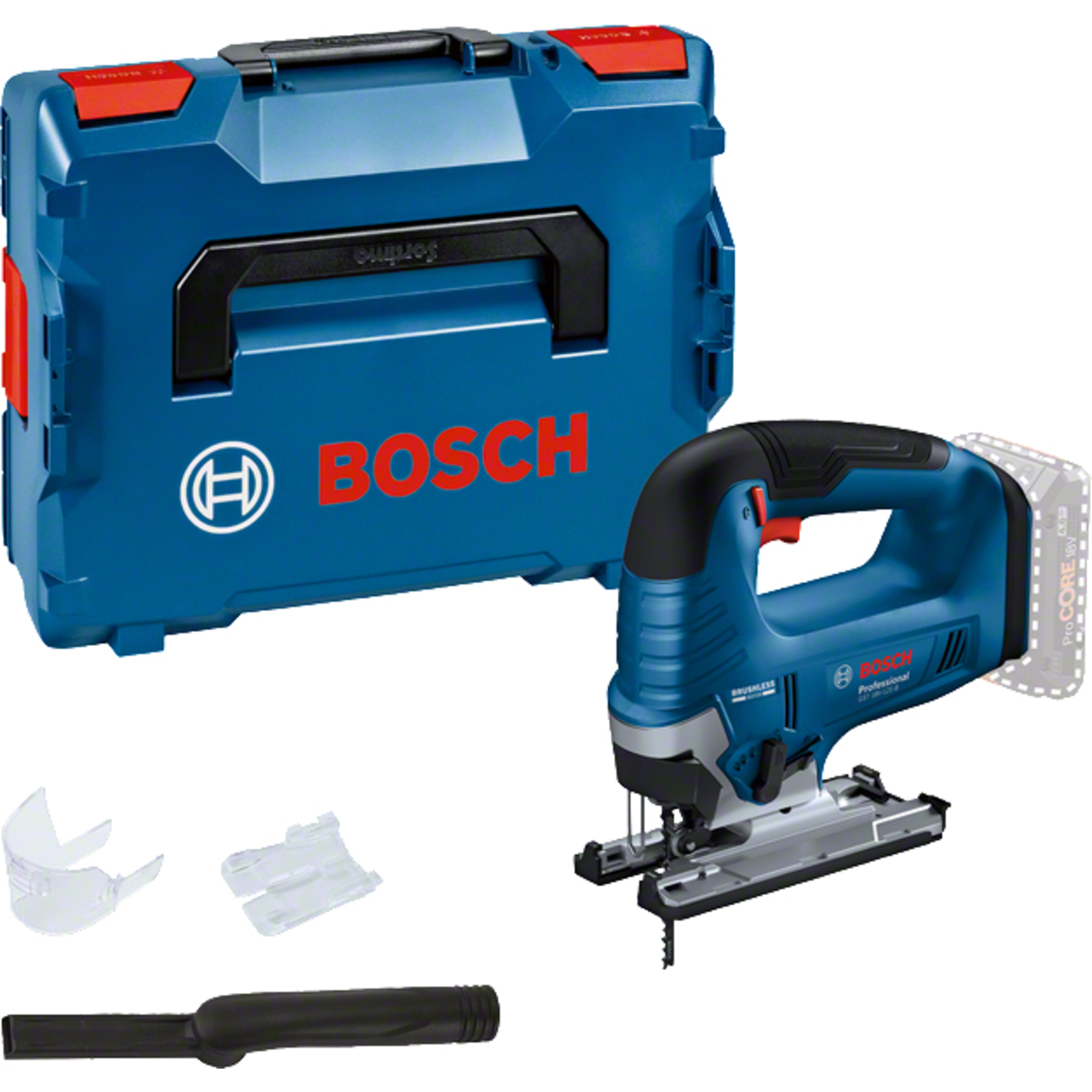 Bosch Jigsaw GST 18V-125 B Professional Solo 18V Blueblack without Battery
