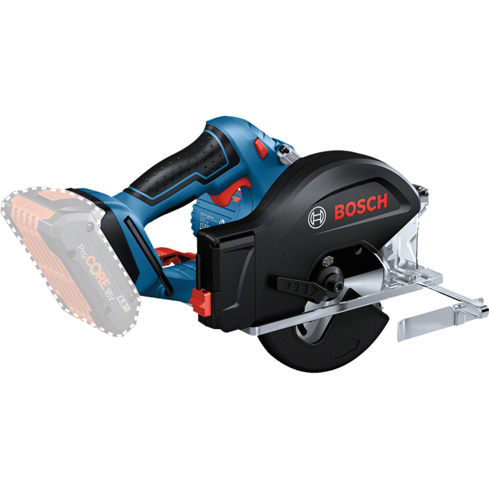 Bosch Cordless Metal Circular Saw GKM 18V-50 Blue Black No Battery And Charger