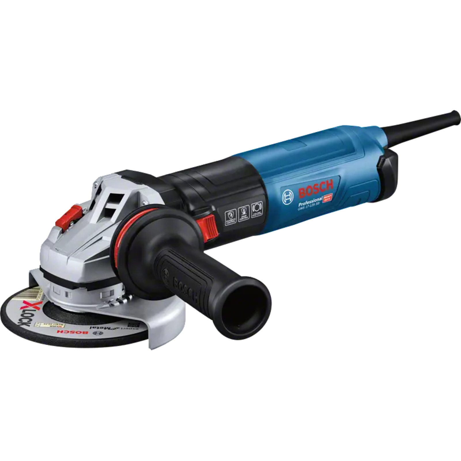 Bosch Angle Grinder GWS 17-125 SB Professional Blue Black 1700 Watts