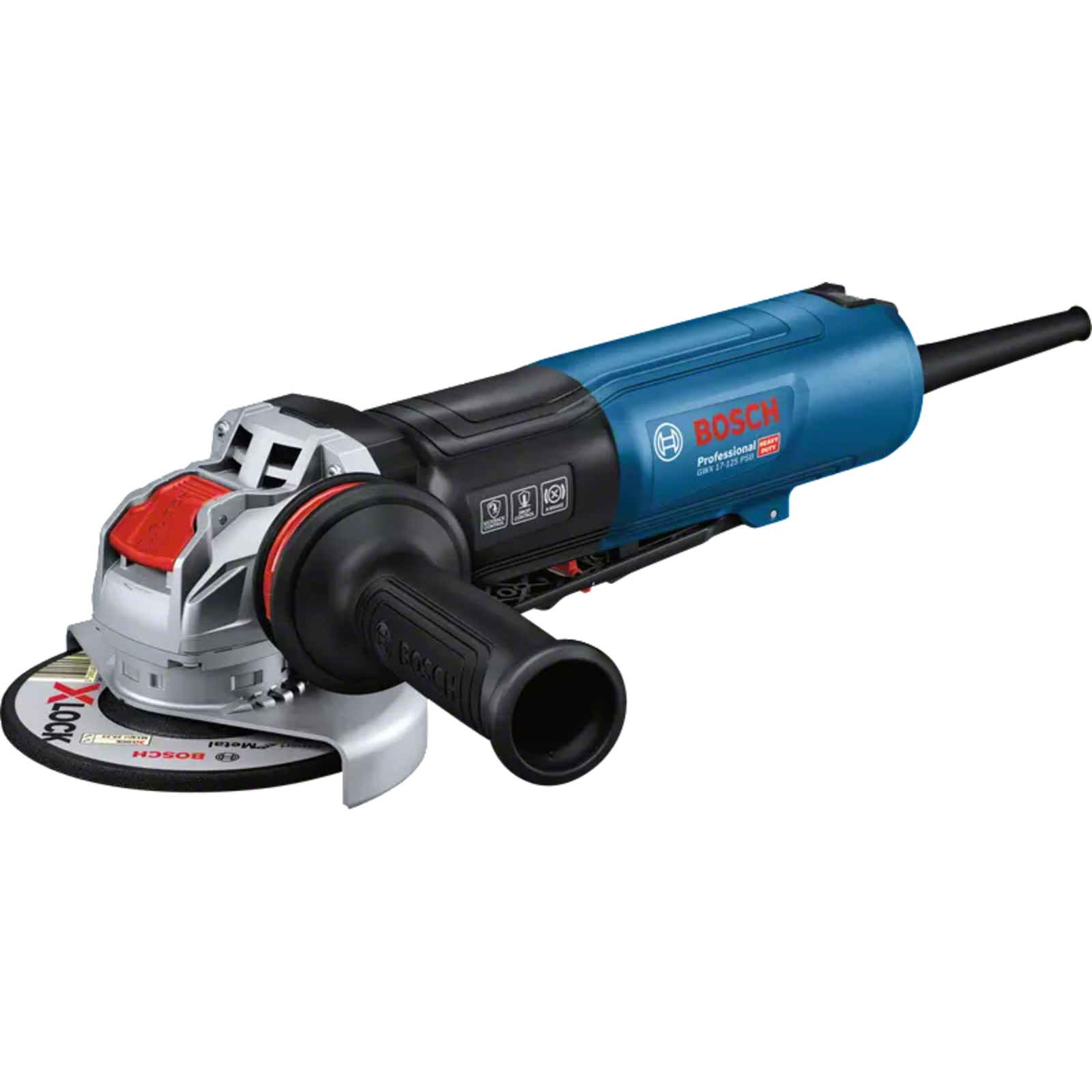 Bosch X-LOCK GWX 17-125 PSB Professional Angle Grinder Blue Black 1700 Watts