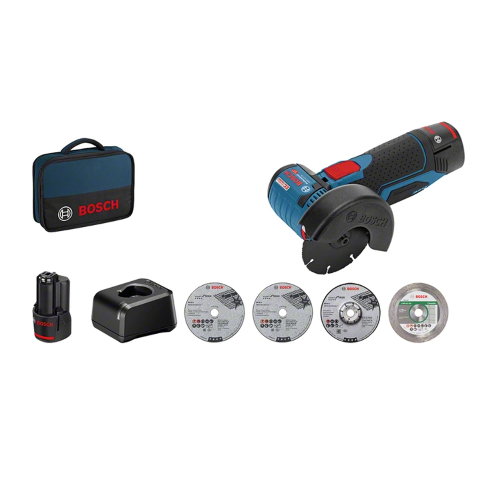 Bosch GWS 12V-76 Professional Cordless Angle Grinder