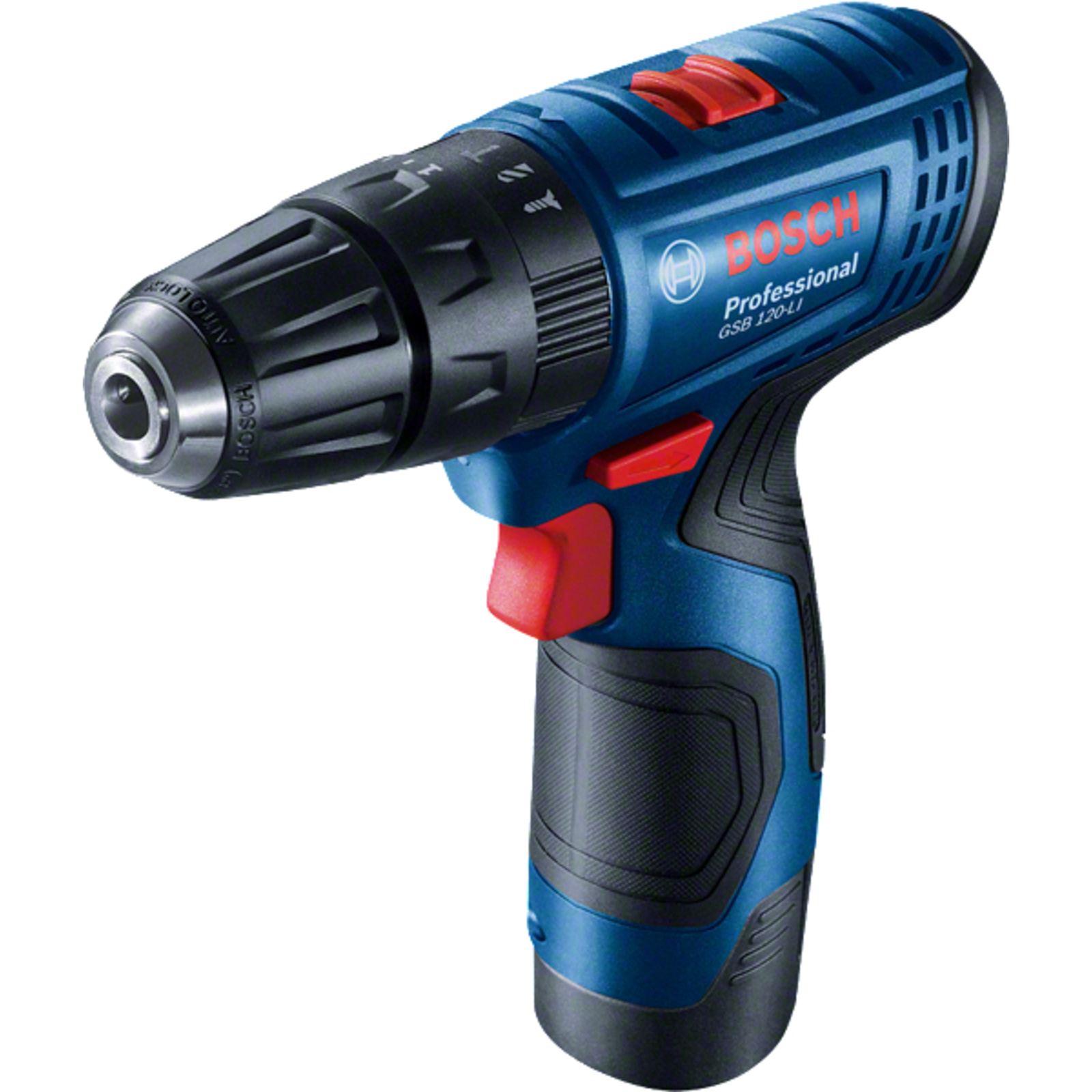 Bosch Professional GSB 120-Li 06019G8100 Cordless Drill Driver 12 V 2.0 Ah Li-Ion Incl. 2