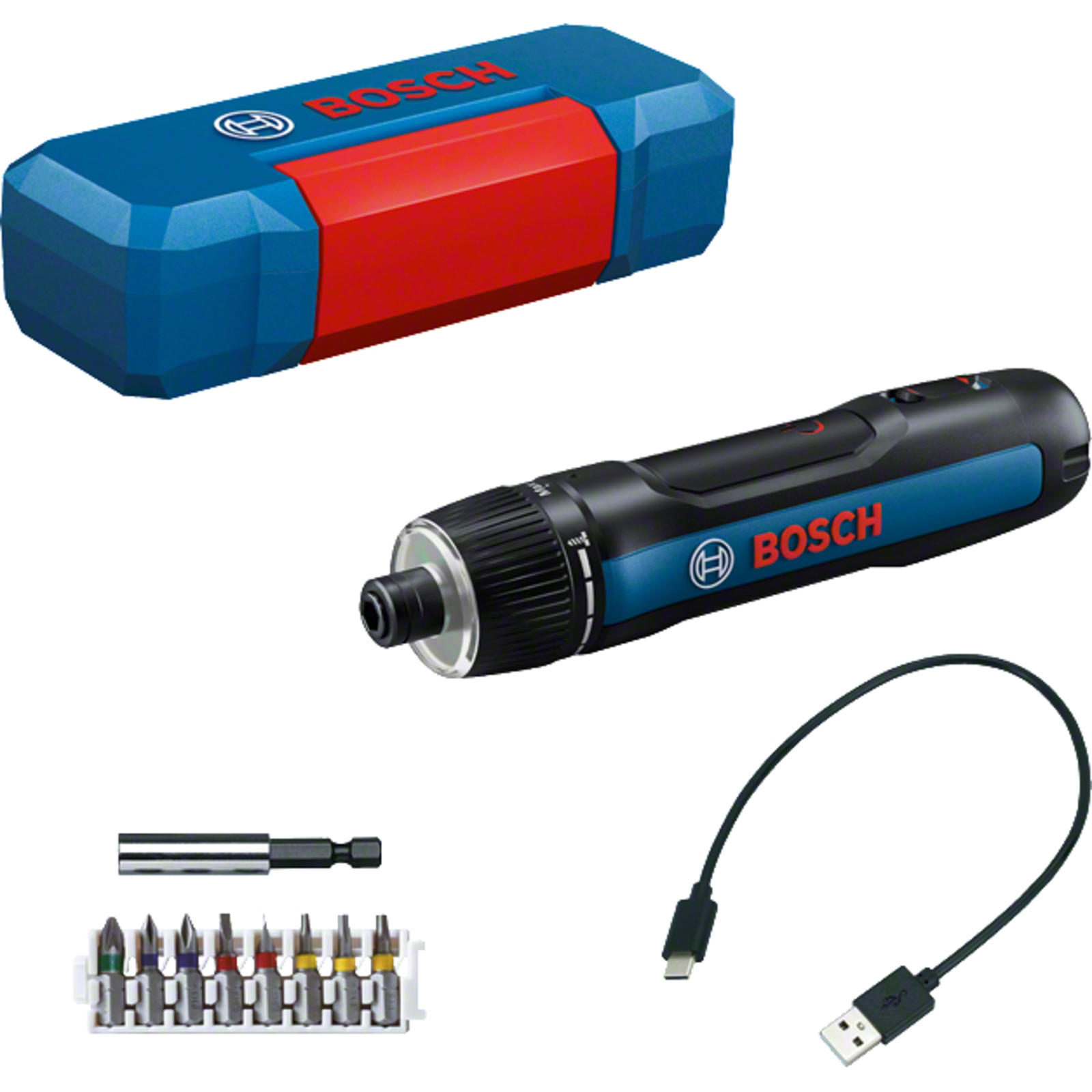 Bosch GO 3 Professional Cordless Screwdriver 3.6Volt Blue/black in Mini Case