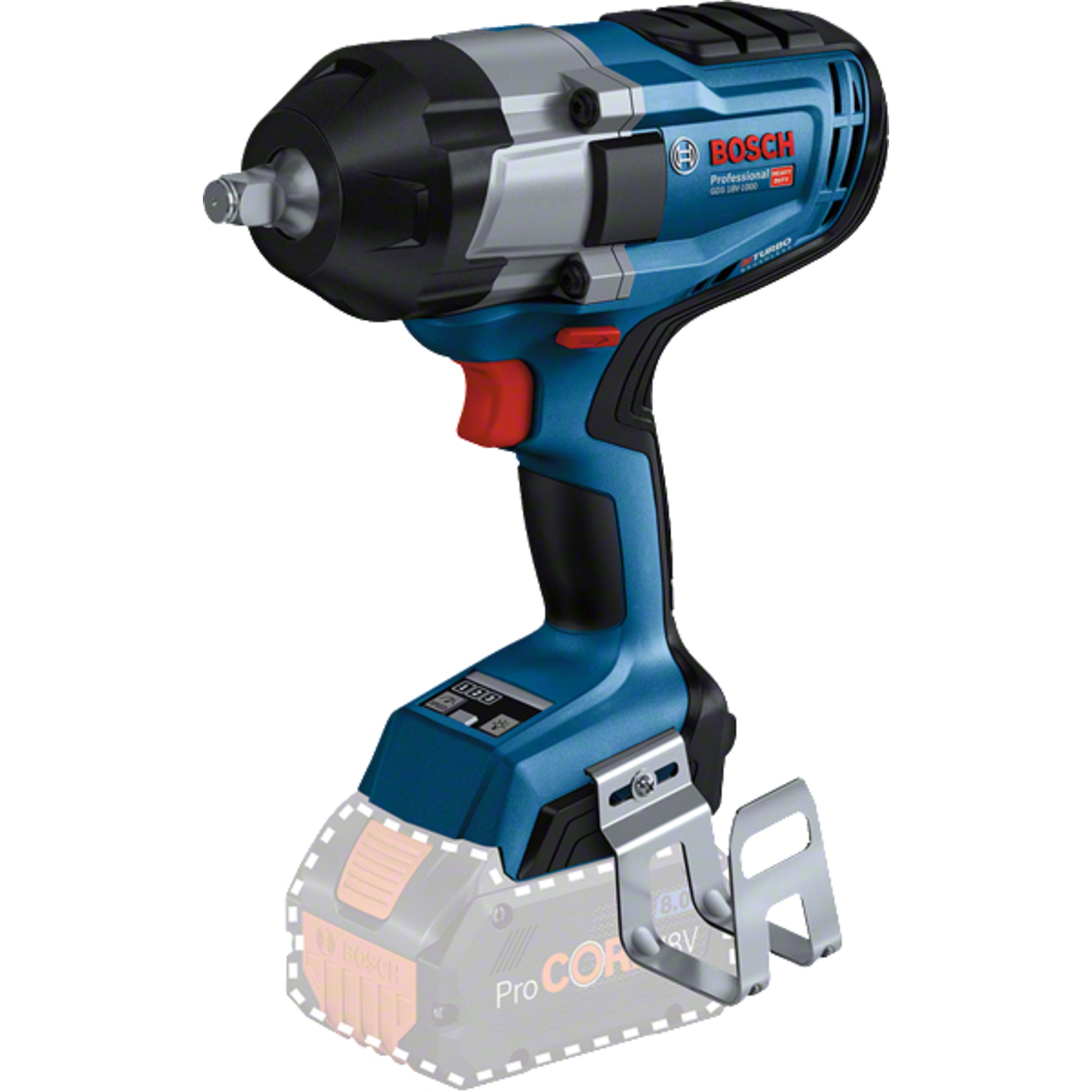 Bosch Cordless Impact Wrench BITURBO GDS 18V-1000 Professional Solo