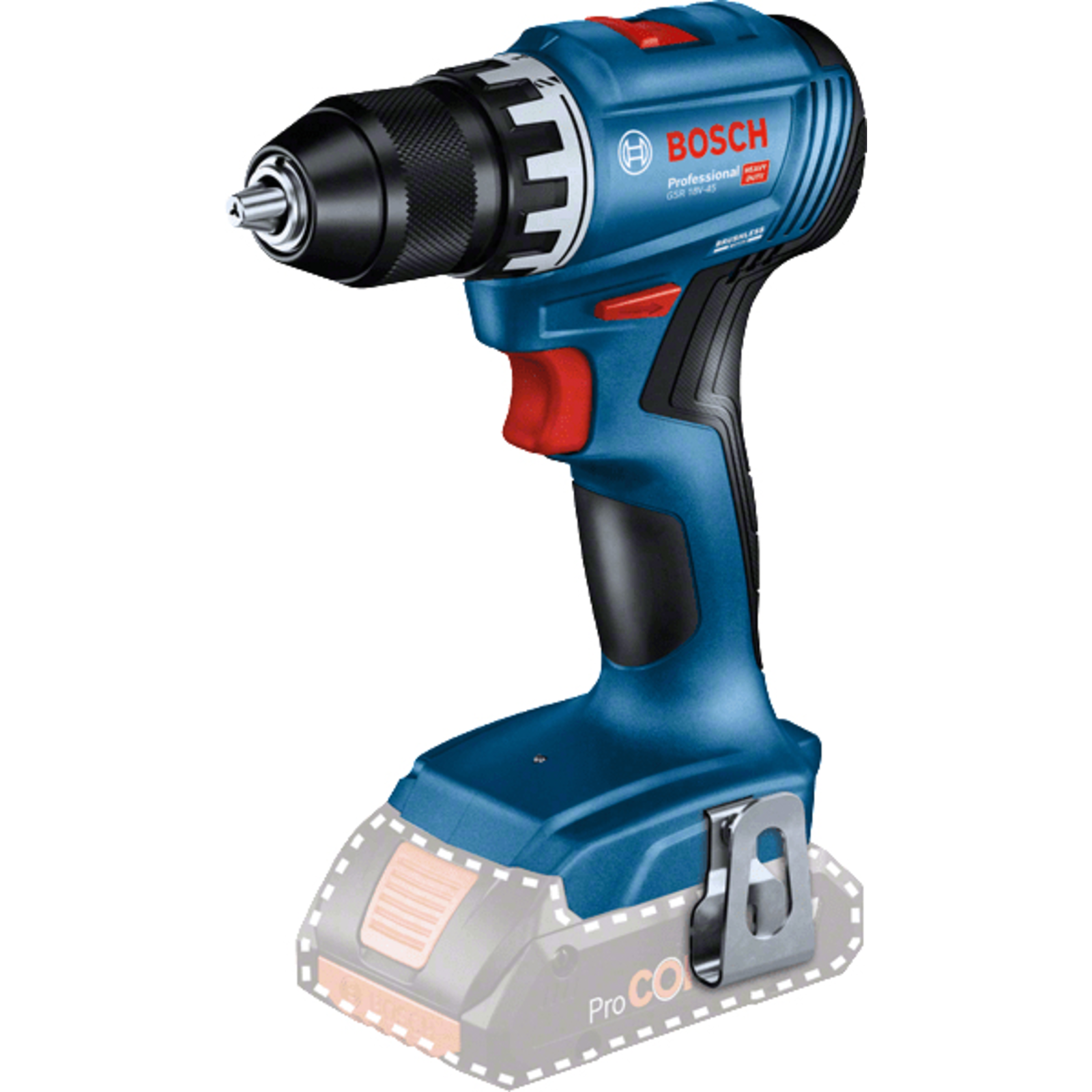 BOSCH Professional Cordless Drill GSR 18V-45