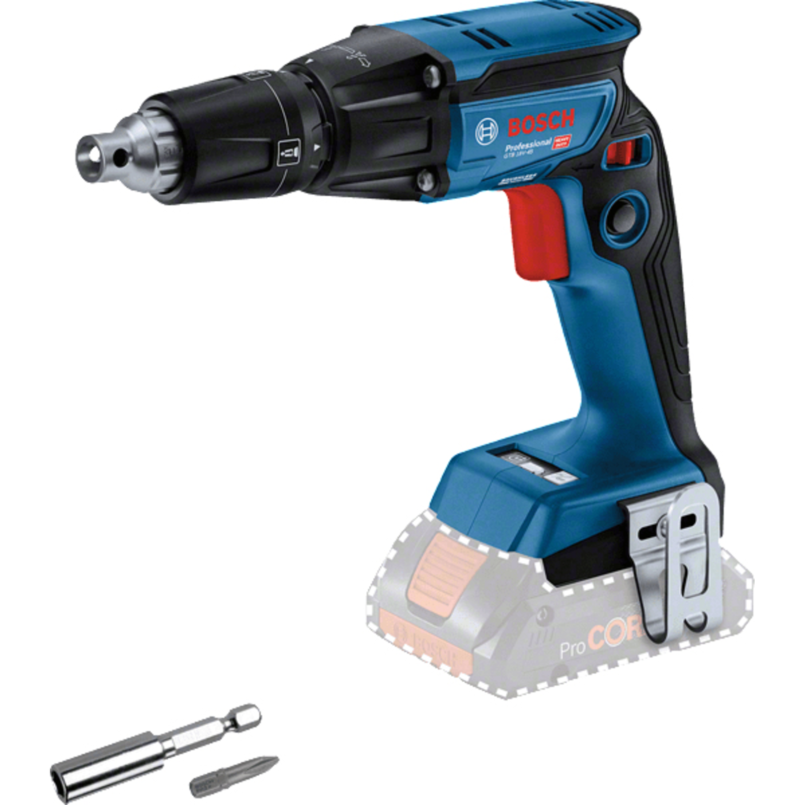 Bosch Cordless Drywall Screwdriver GTB 18V-45 Professional Solo Blue Black No Battery And Charger