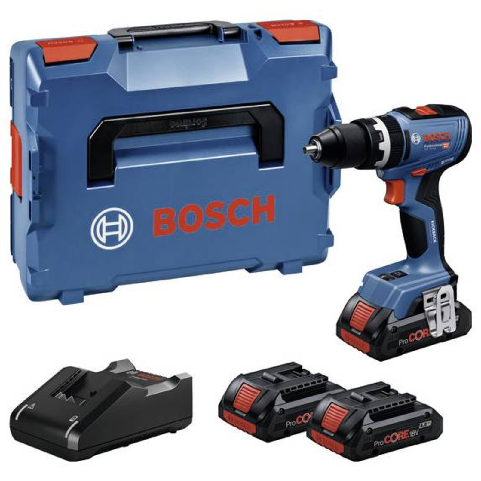 Bosch Impact Wrench GSB 18V-65 2xPC4.0Ah (06019N3306)