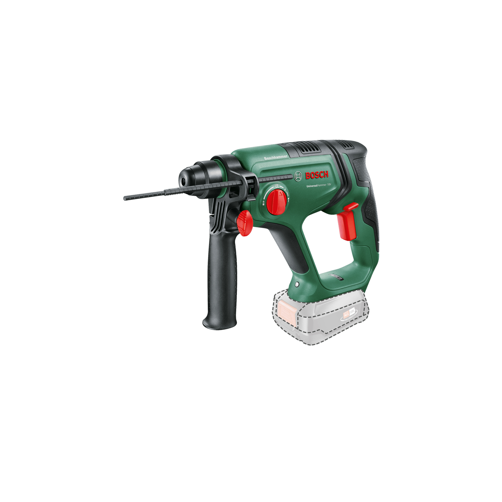 Bosch Universal Hammer 18V redary Hammer Cordless