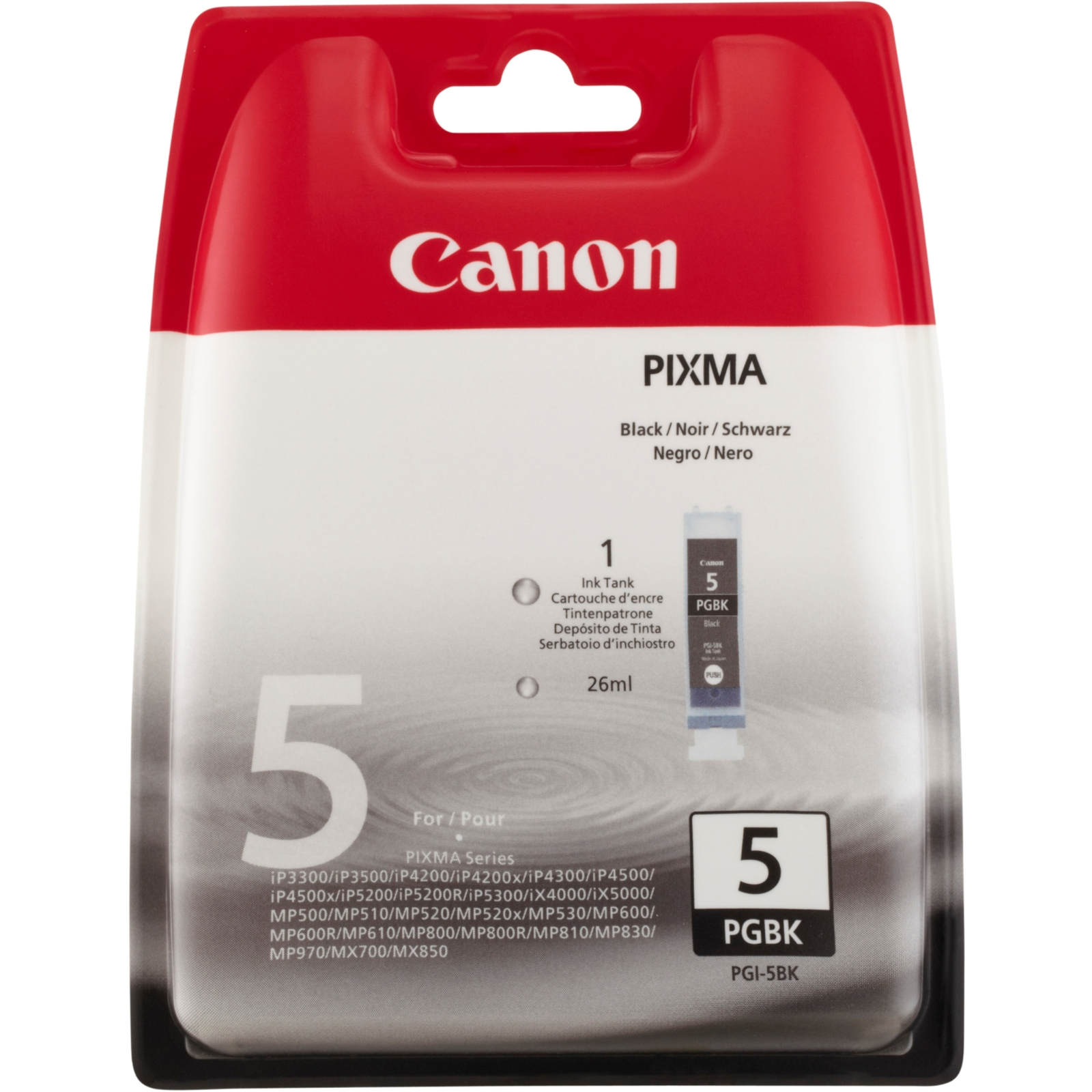 Canon Black Ink PGI-5BK 0628B029