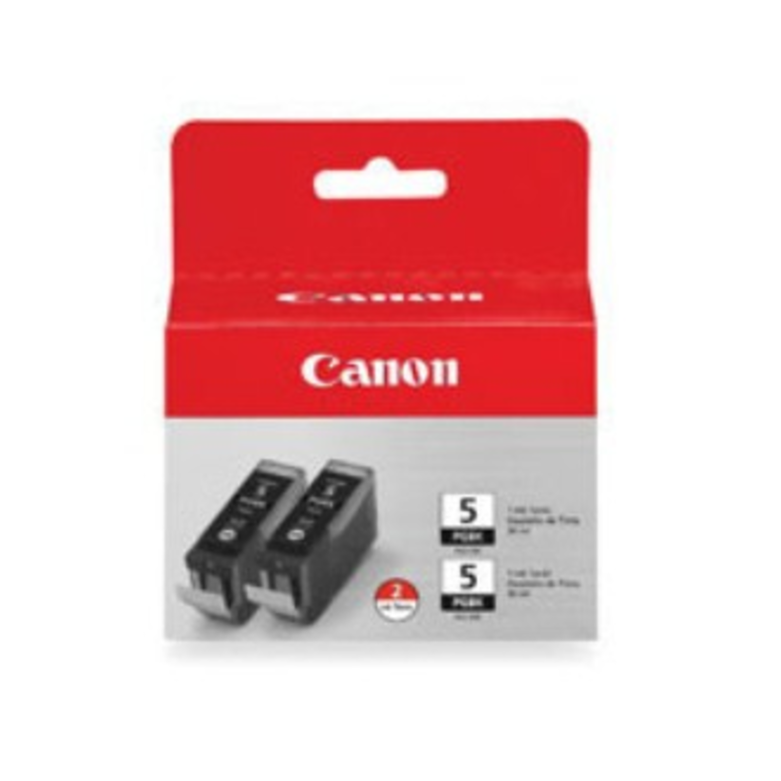 Canon PGI5BK MP800 TINTE (2) BLACK 0628B030 No.5 2x380S. Blister Wo SEC