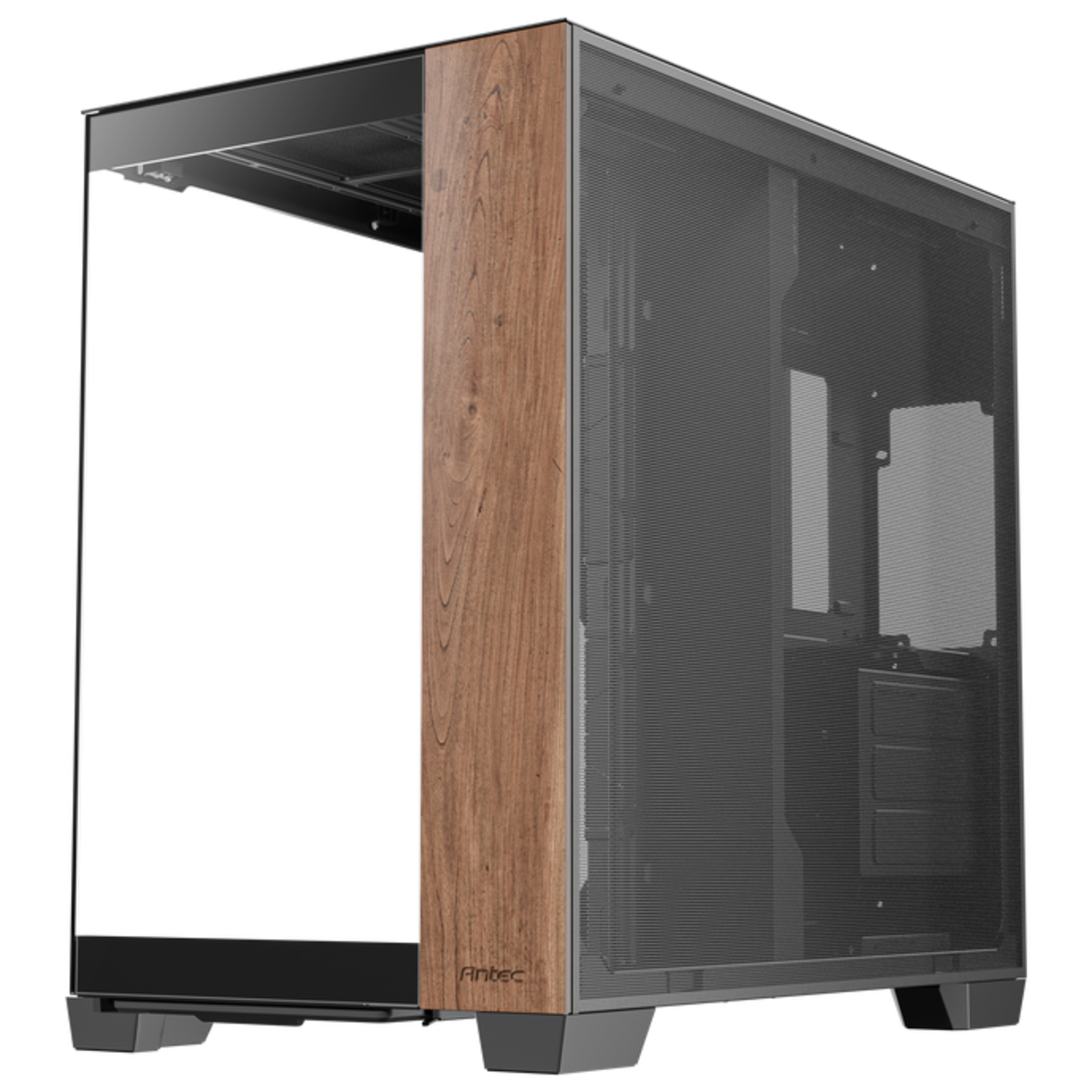 Antec C8 Wood Full Tower PC Black Wood ATX EATX ITX Micro ATX Glass Plastic