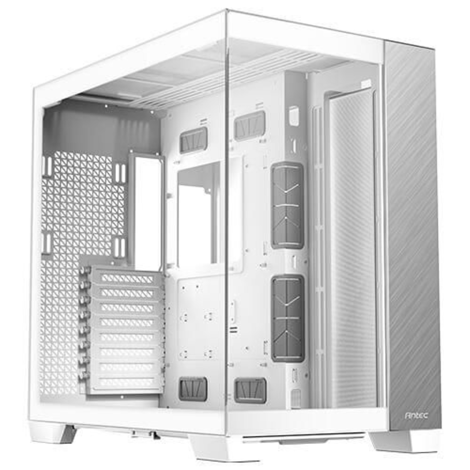 Antec 0-761345-10093-9 Full Tower PC White ATX EATX ITX Micro ATX Aluminum Glass