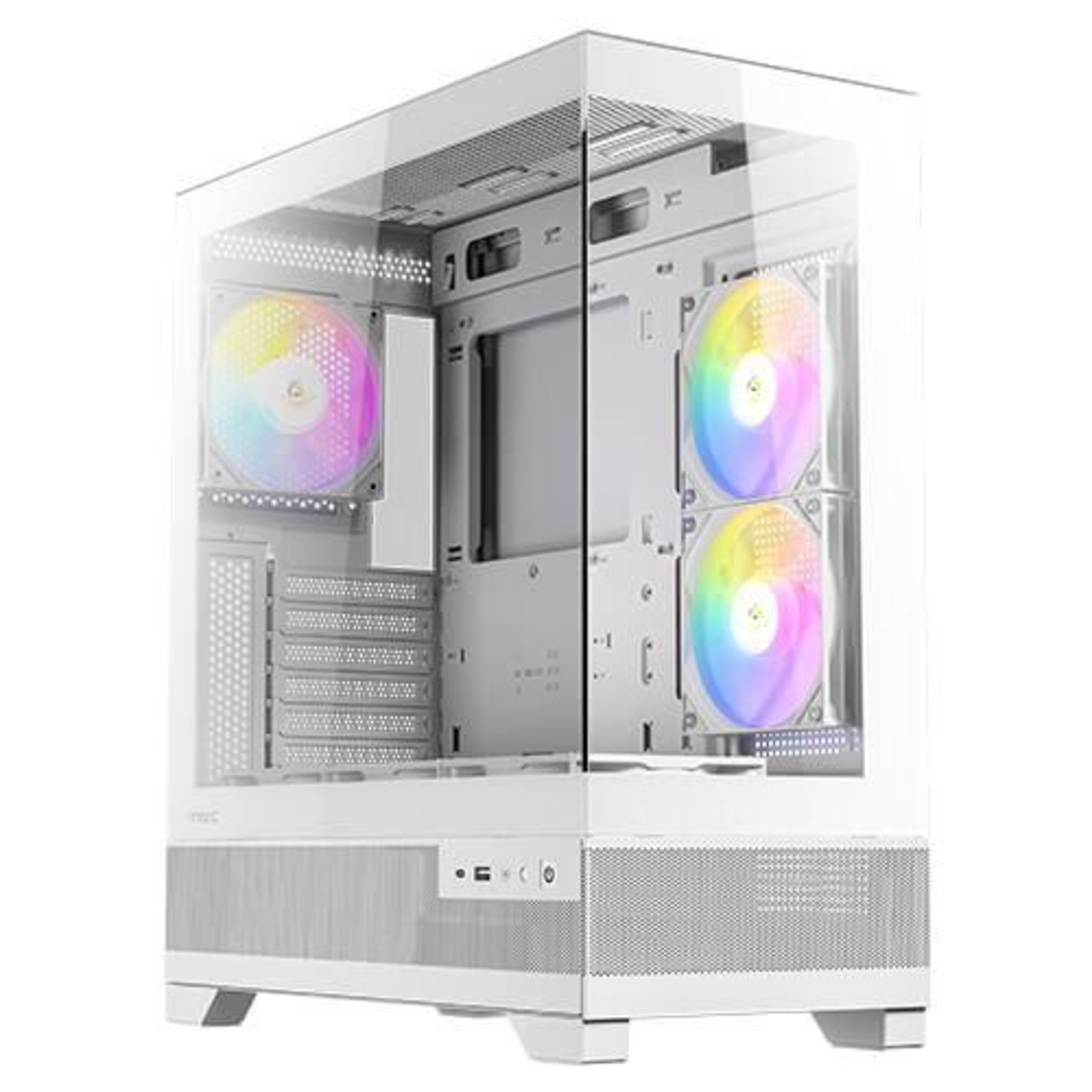 Antec CX700 RGB Mid Tower ATX Case with Glass Panels (White)