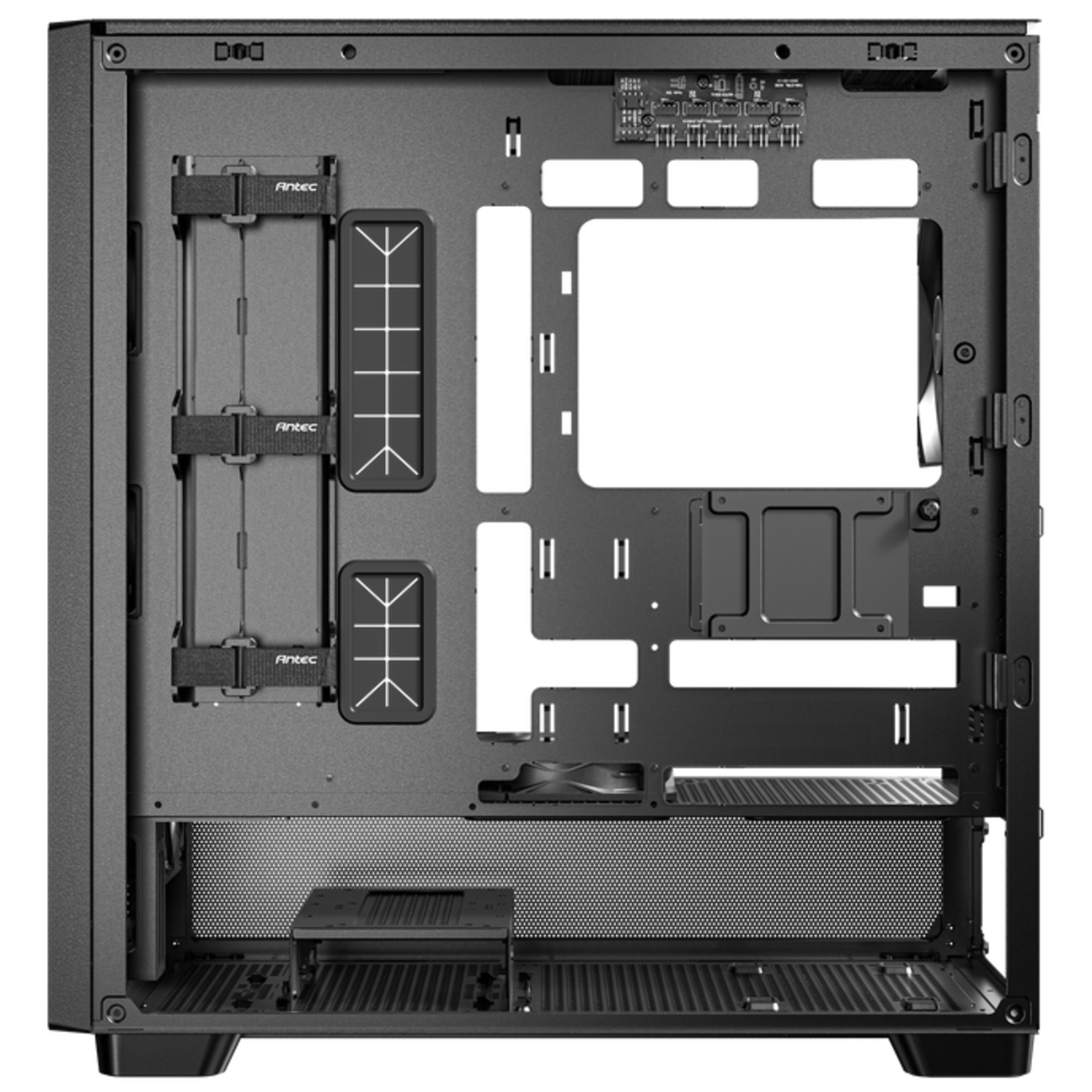 Antec 0-761345-10133-2 Midi Tower PC Black Wood ATX ITX Micro ATX Plastic