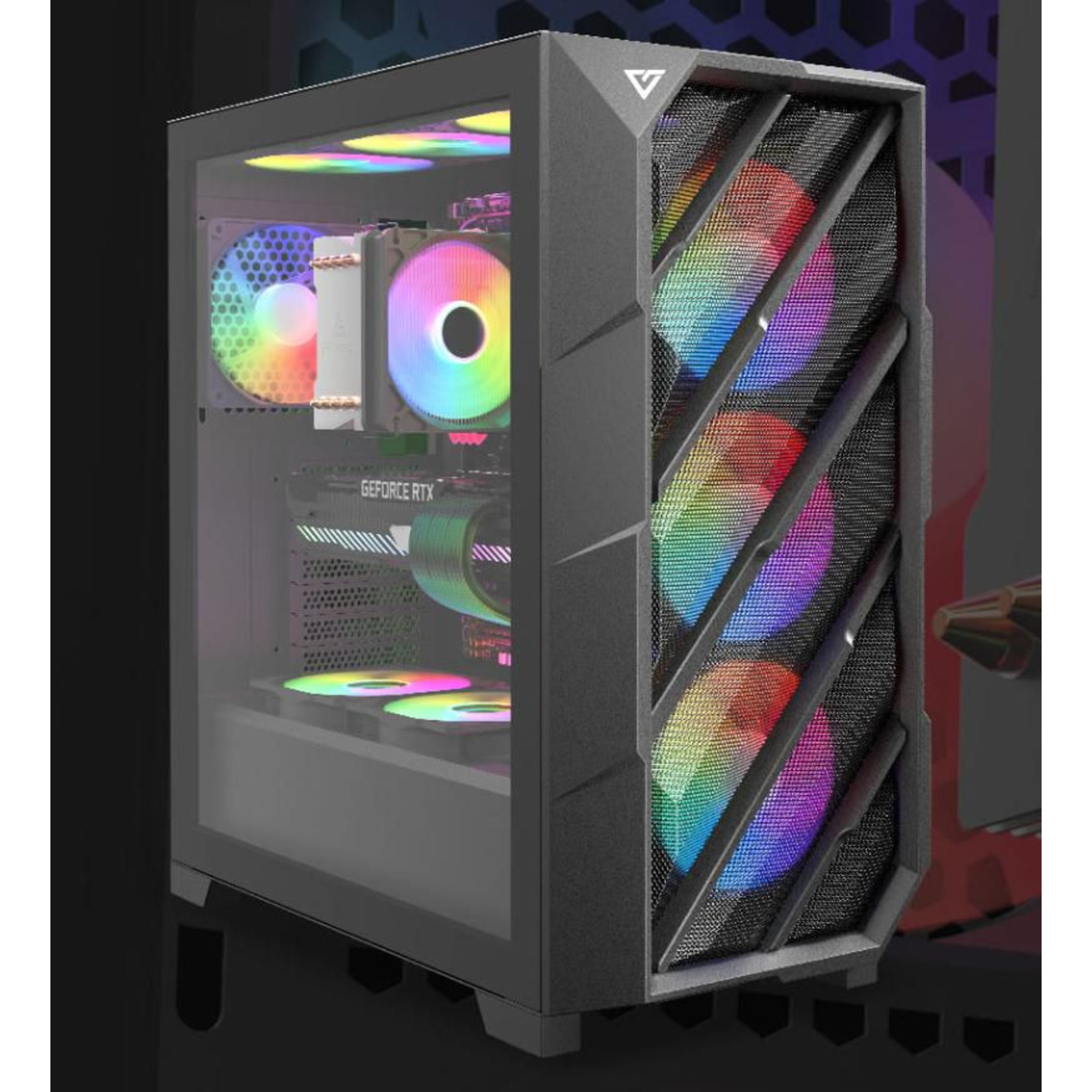 Antec GEH GAMER DARK PHANTOM DP503 MIDI TOWER black RETAIL