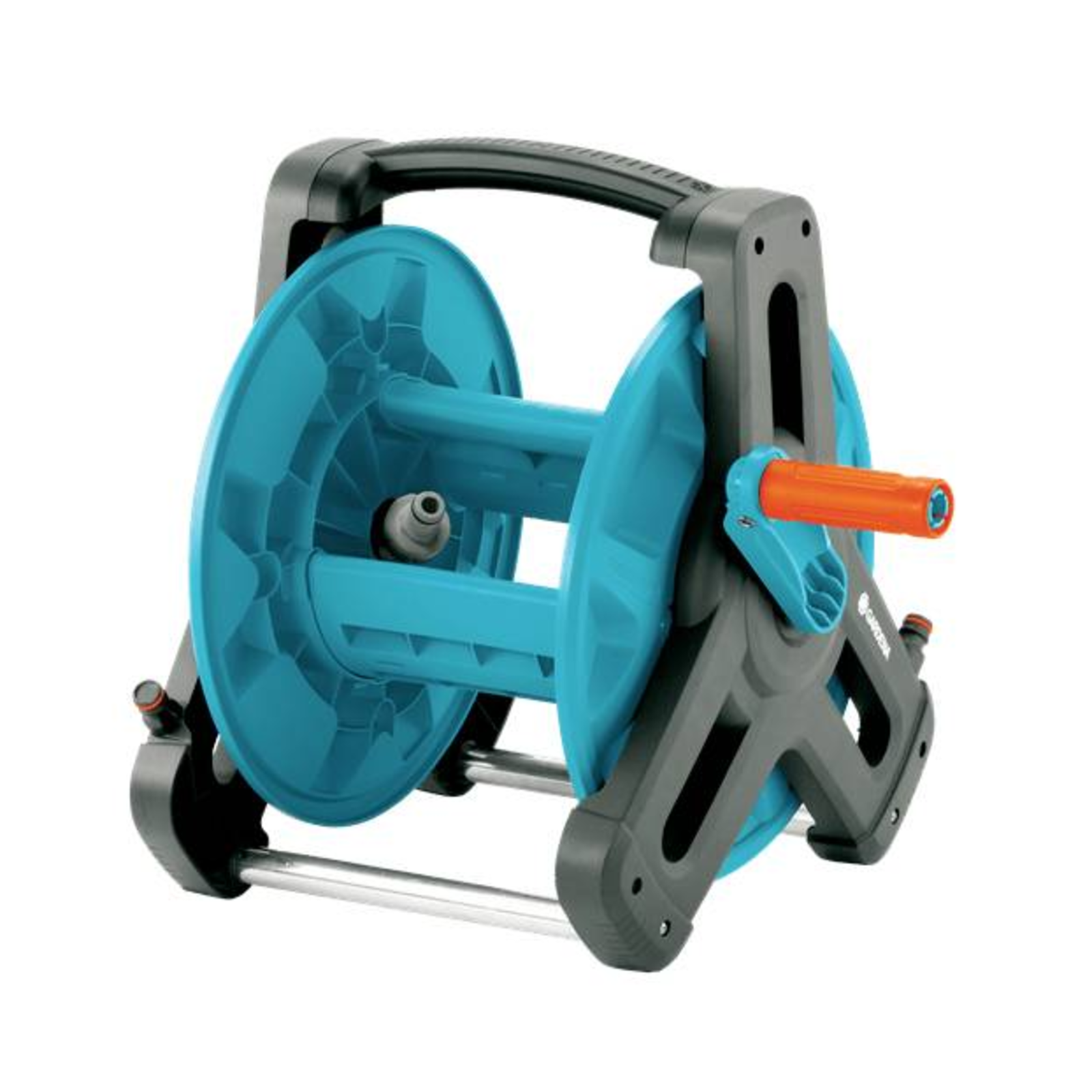Gardena Classic 50 Hose Reel Grey Turquoise