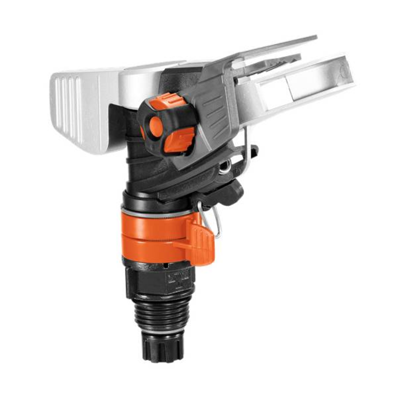 Gardena Premium Impulse Circle And Sector Sprinkler Head 21mm Black Silver