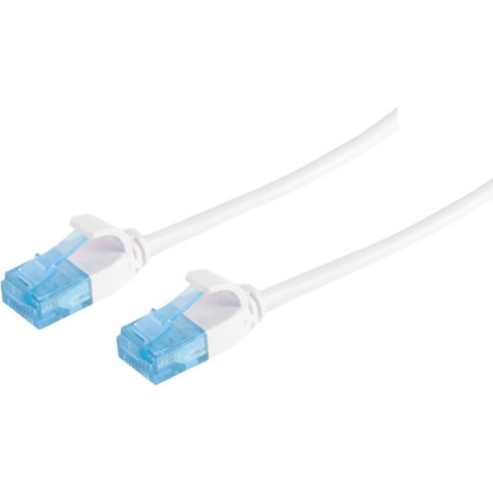 ShiverPeaks TP Patch Cable Cat.6 U/UTP Slim White 1.0m Cable Network
