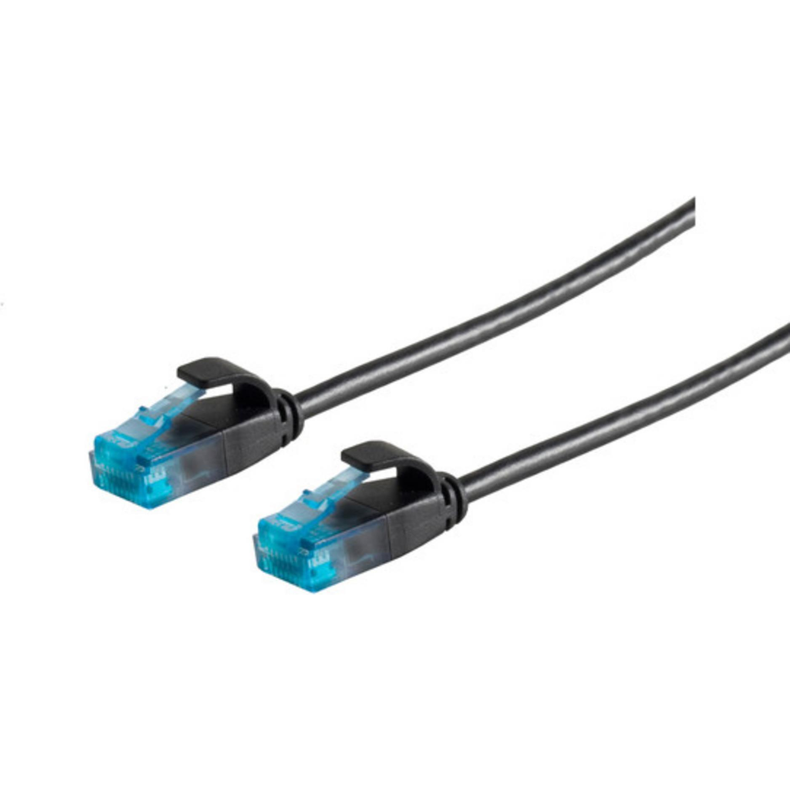 ShiverPeaks TP Patch Cable Cat.6 U/UTP Slim Black 5.0m Cable Network