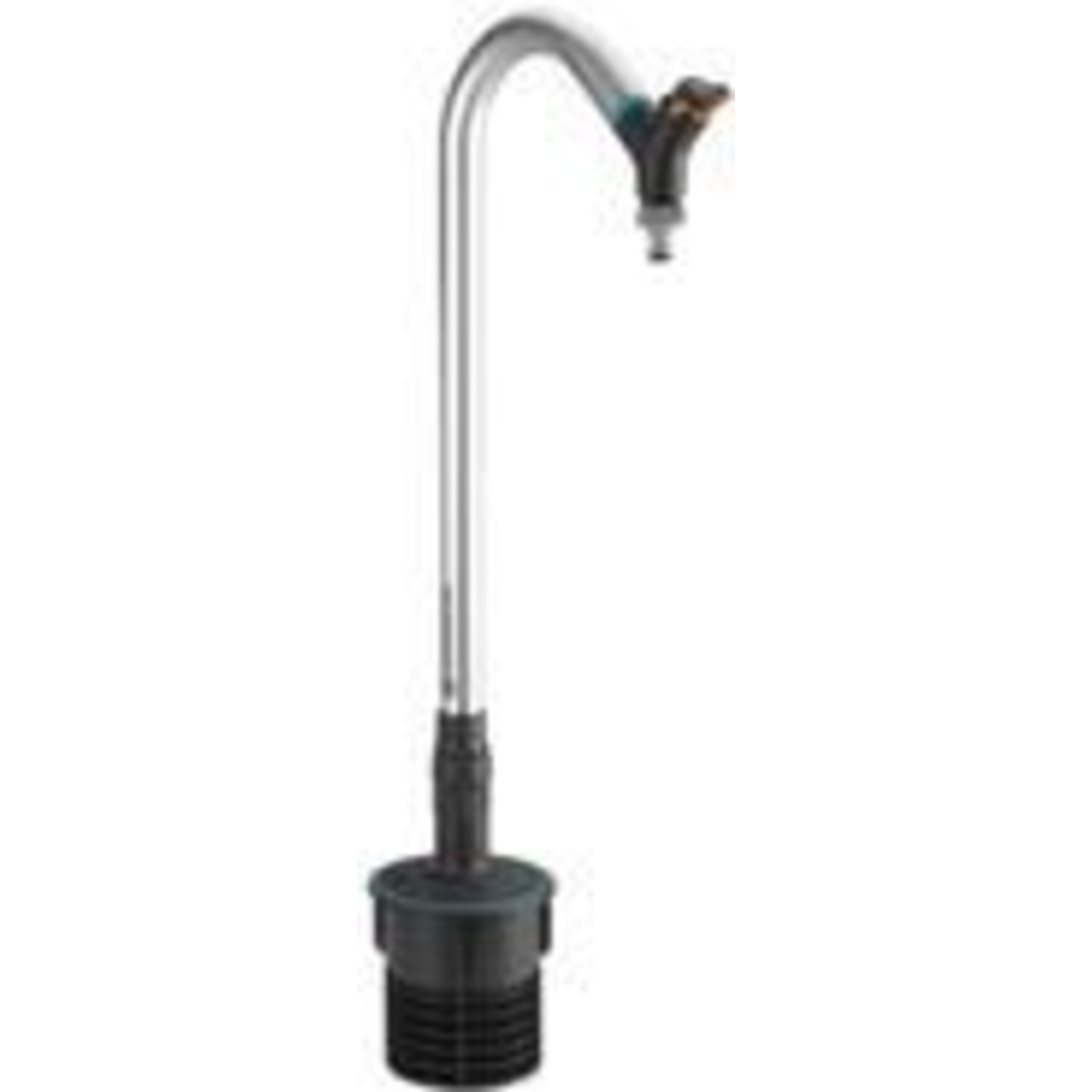 Gardena Pipeline Garden Tap Grey Silver