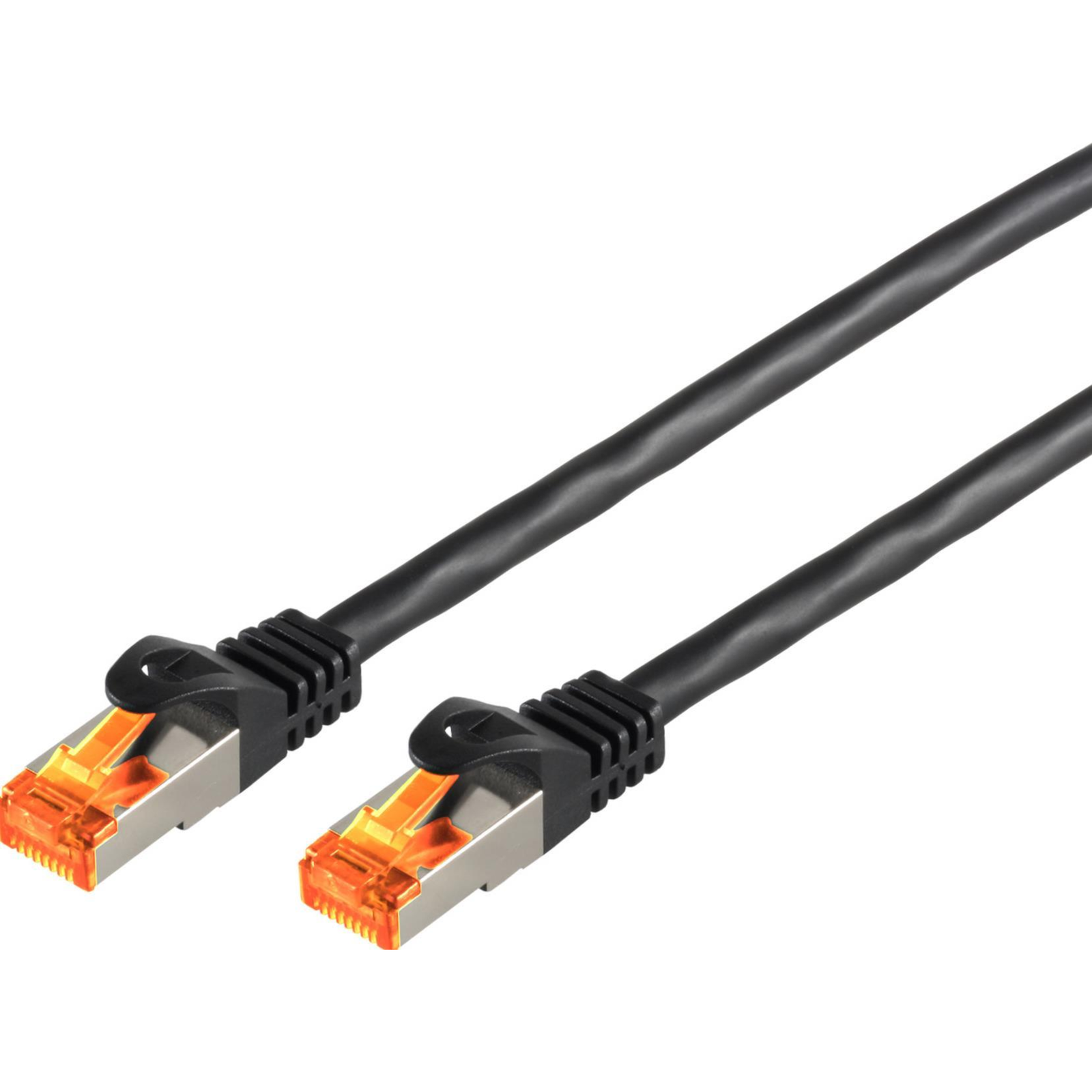 ShiverPeaks 08-26055 Network Cable 5 M Cat6a S/FTP S-STP Black Cable Network