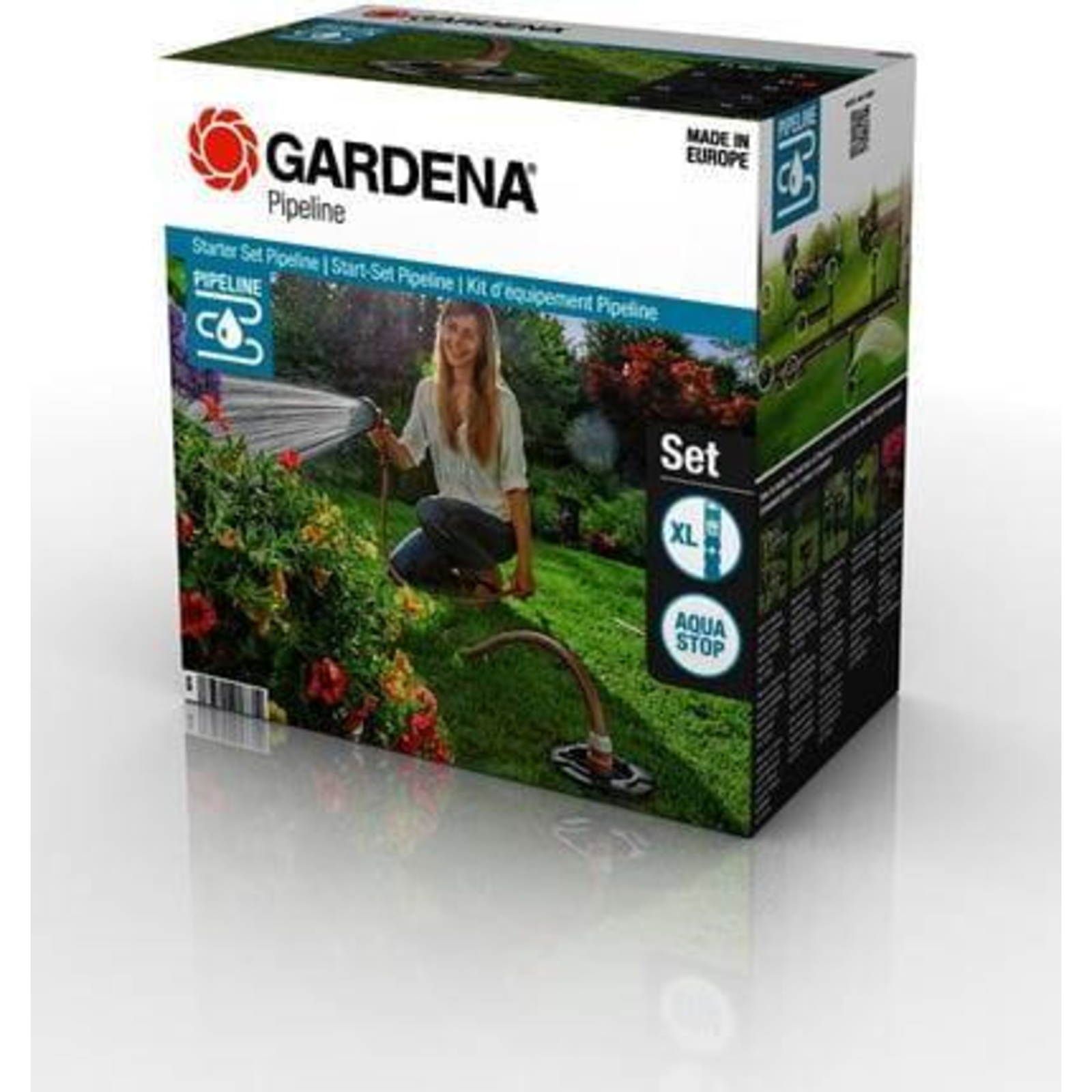 Gardena Start Set for Garden Pipeline with 2 Water Sockets