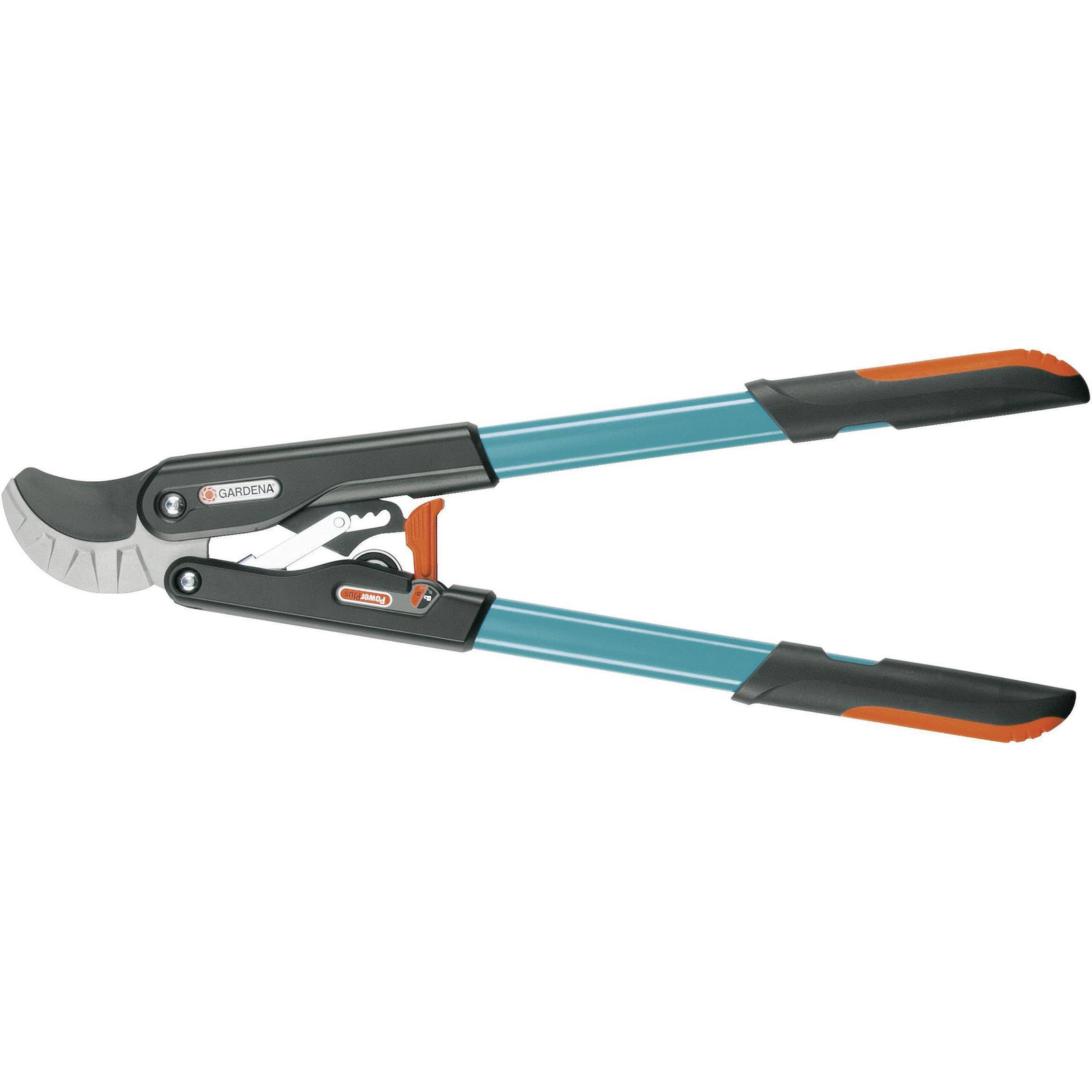 Gardena SmartCut Ratchet Pruning Shears Grey Turquoise 59cm