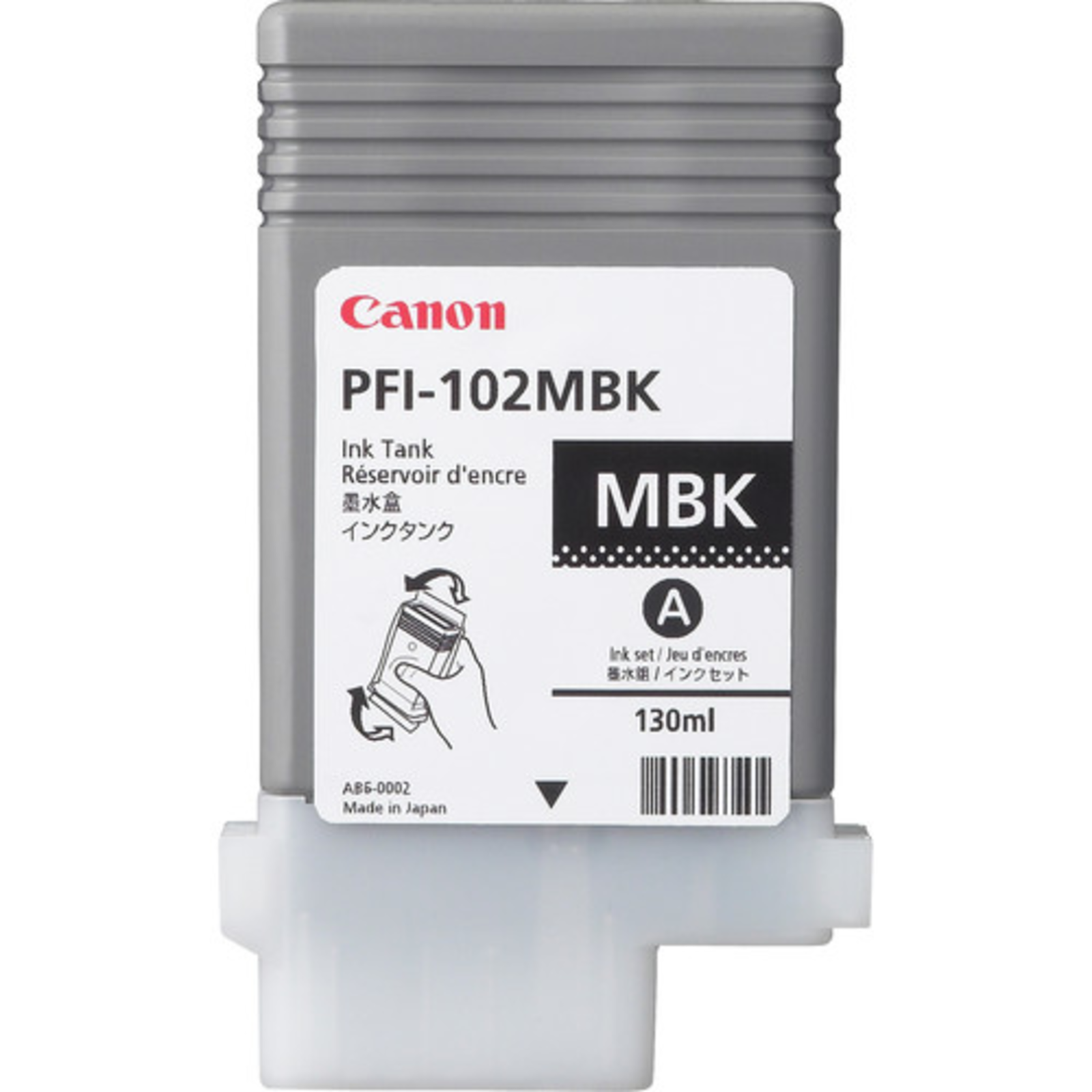Canon Ink Cartridge PFI-102MBK matte Black