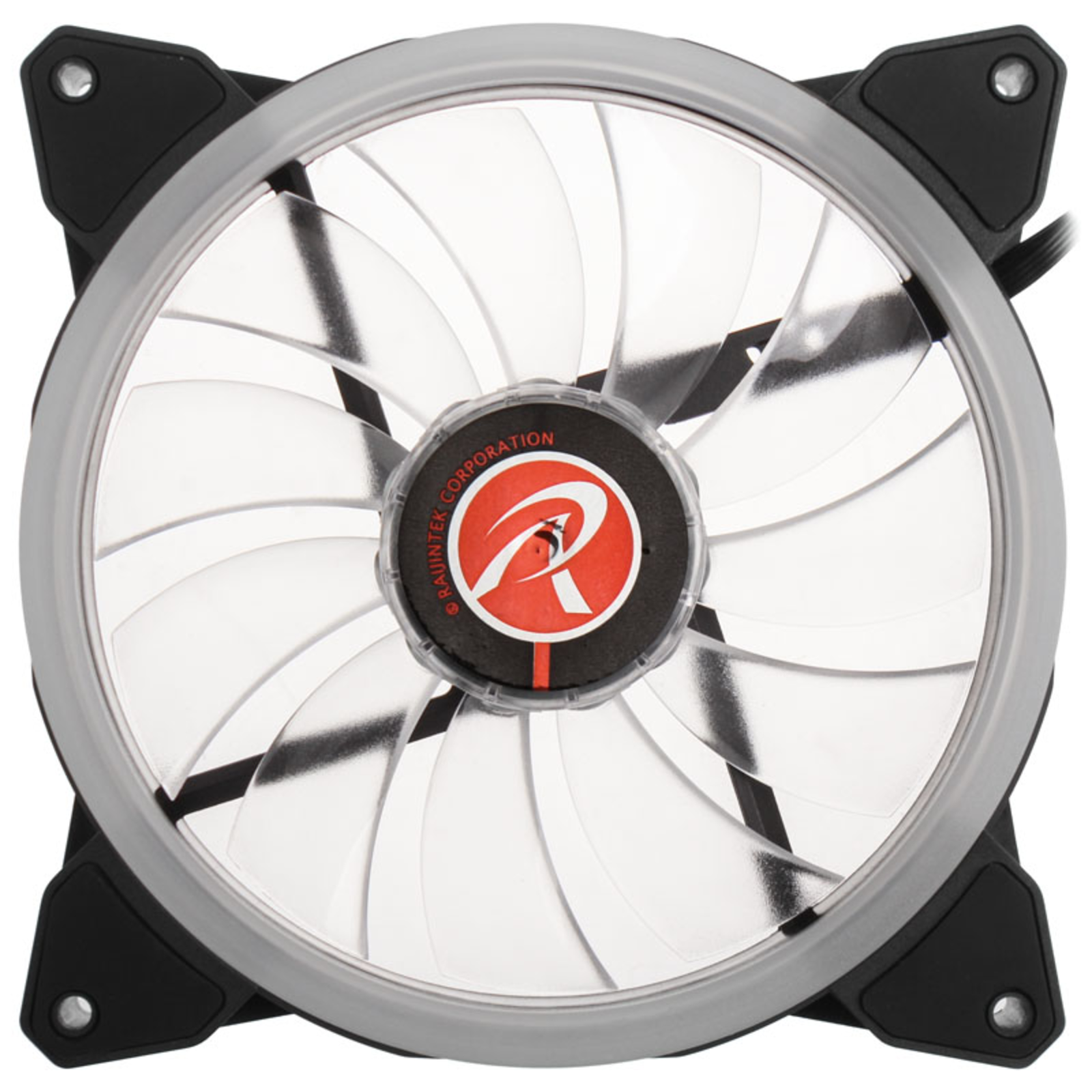 RAIJINTEK IRIS 14 Rainbow RGB LED Fan Set of 2 Incl. Controller 140mm