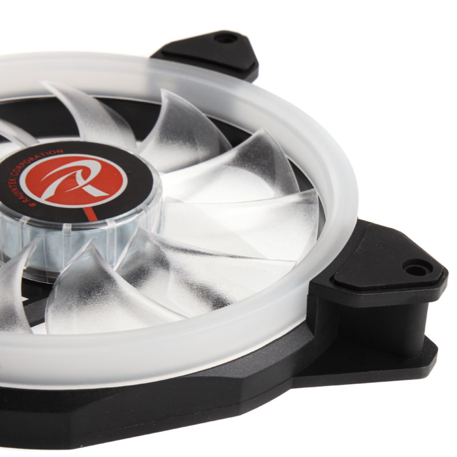 RAIJINTEK IRIS 14 Rainbow RGB LED Fan Set of 2 Incl. Controller 140mm