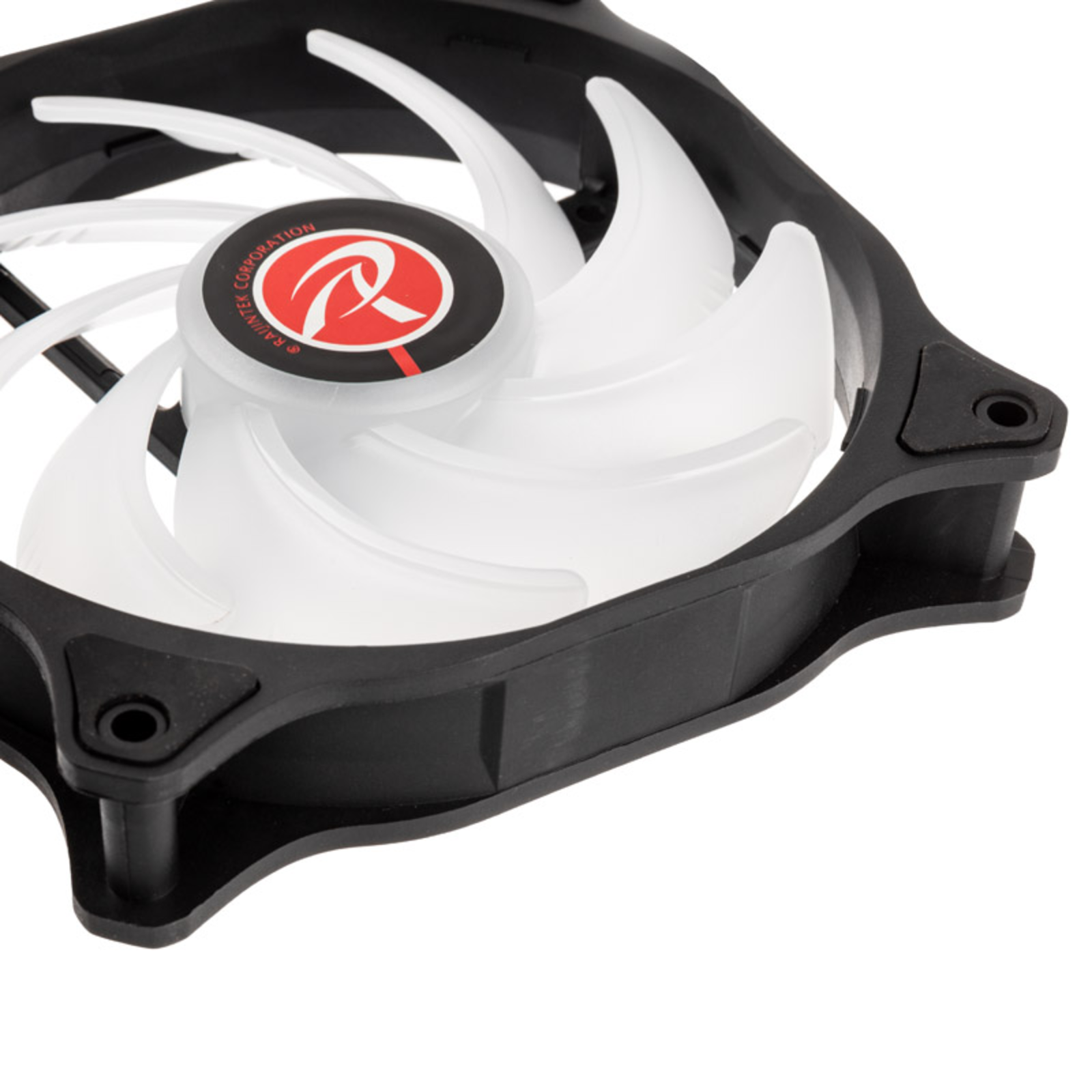 RAIJINTEK EOS 12 RBW ADD -2 120x120x25 Black transparent 2 Pieces Incl. 8-port Hub Remote Control