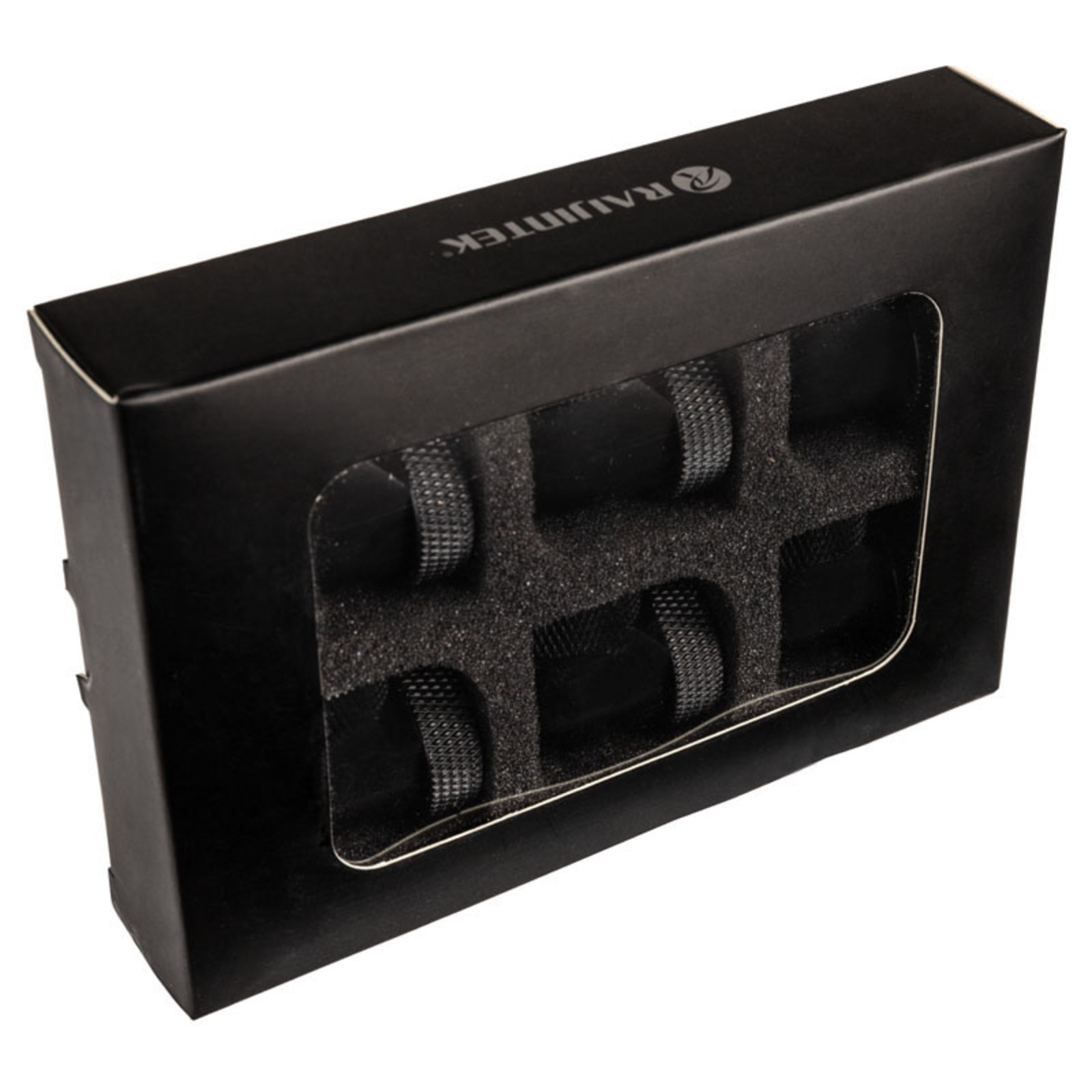 RAIJINTEK PELIAS BLACK- D140906 Black 6 Pieces