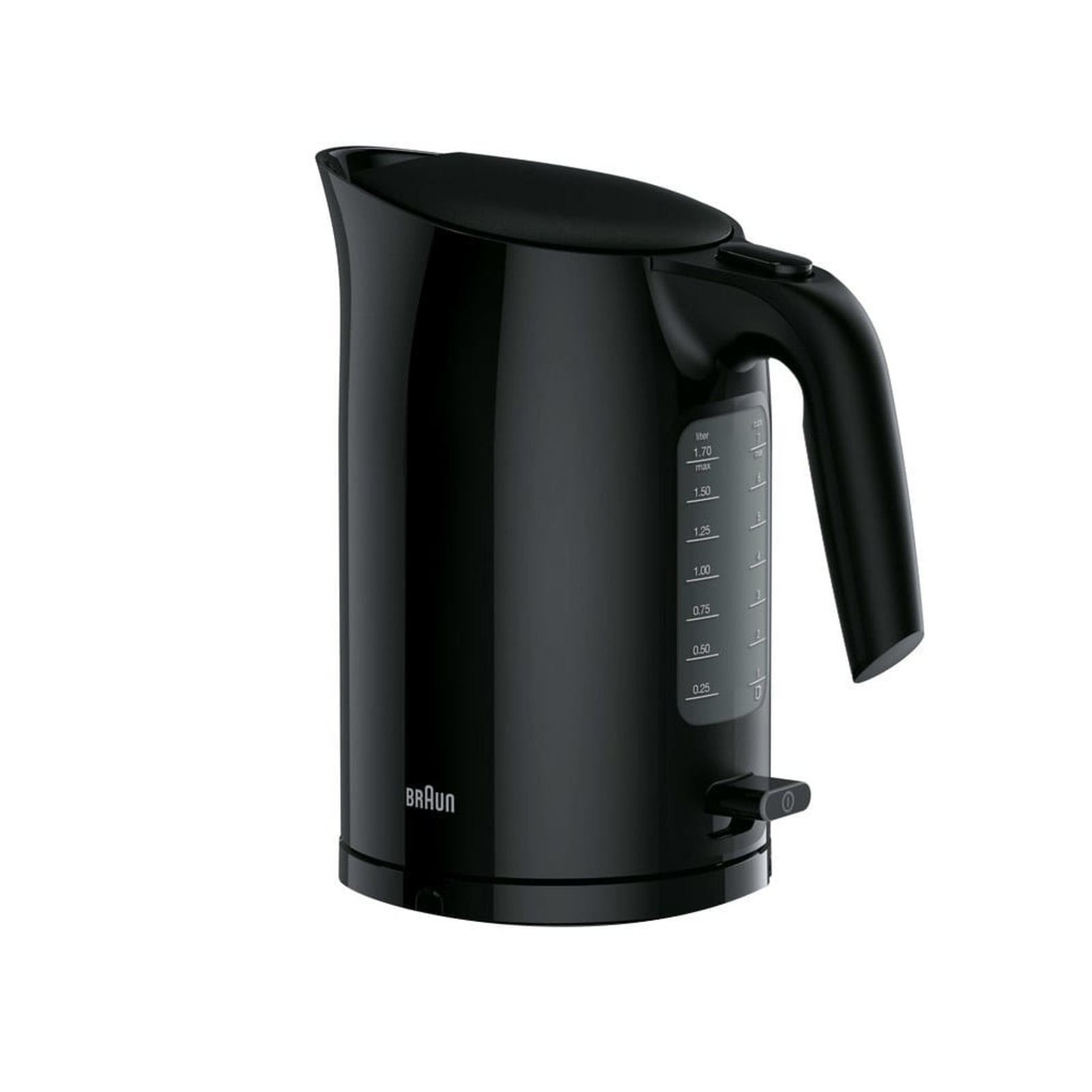 brown PurEase WK 3100 BK Kettle 1.7 Liter