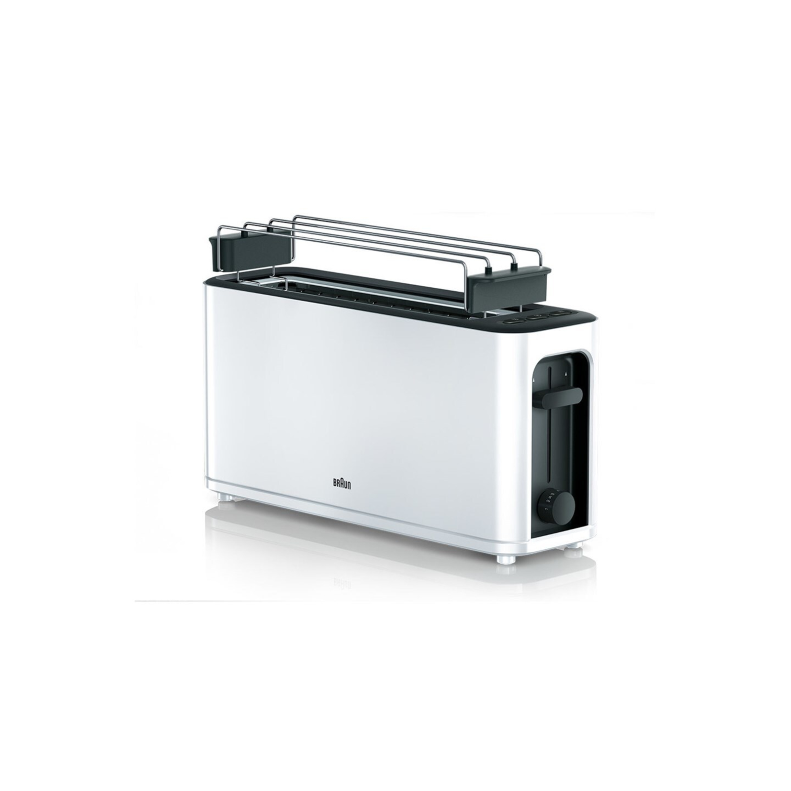 brown PurEase HT3110WH Toaster 1 Slot