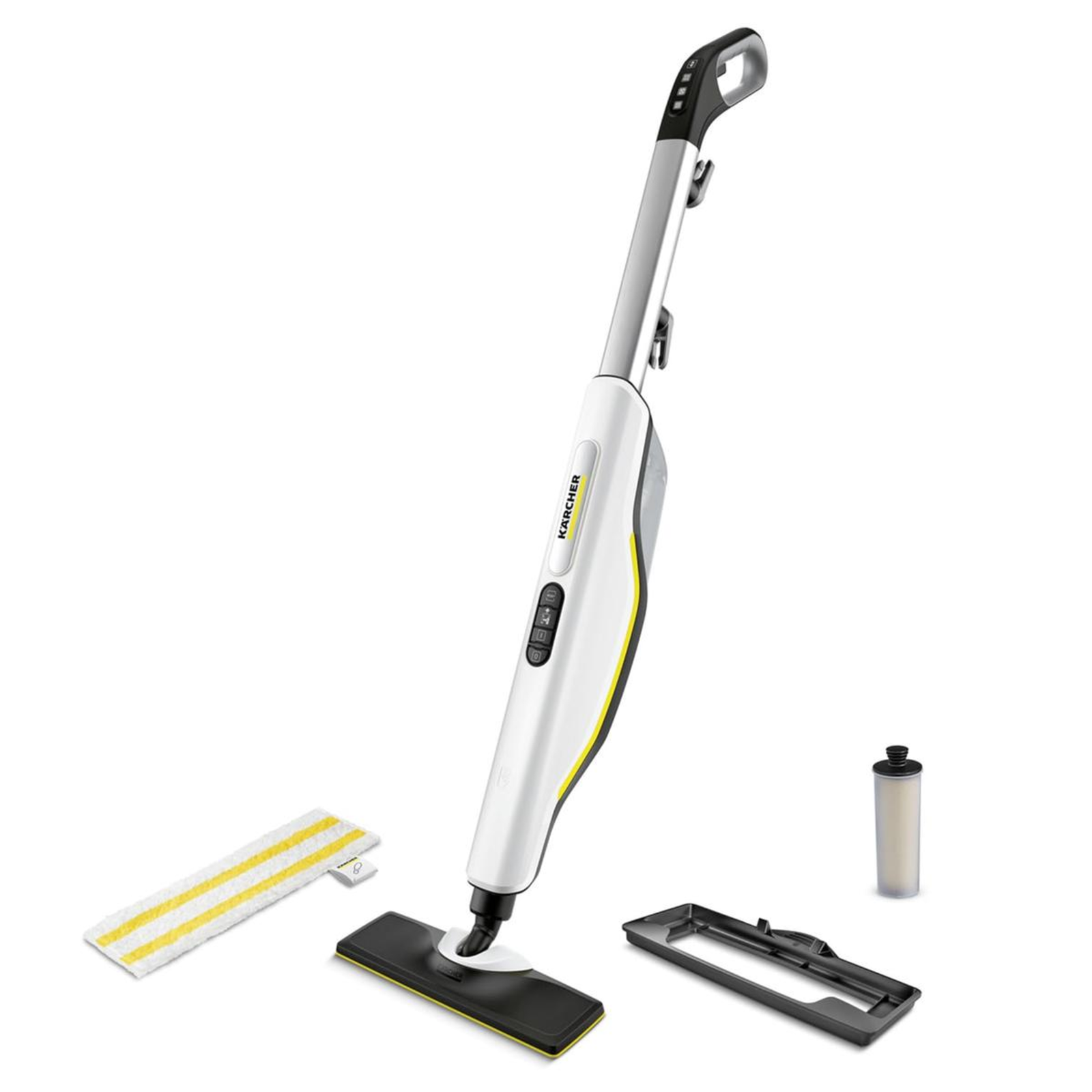 KRCHER SC 3 UPRIGHT Steam Mop 0.5 L Black White Buttons 5 M 1600 W