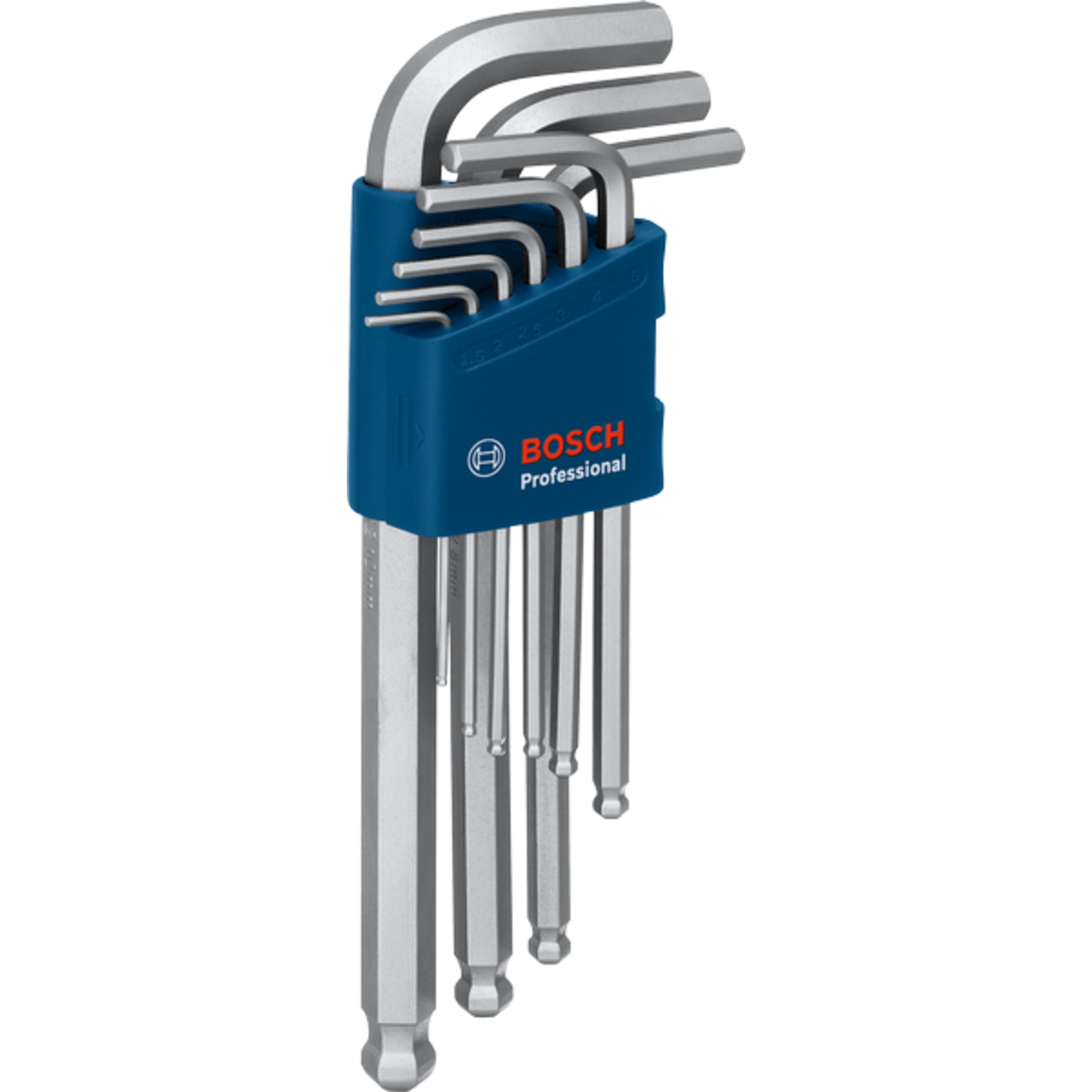Bosch Professional Allen Key Hex 9 Pcs Hex Key Set (1.600.A01.TH5)