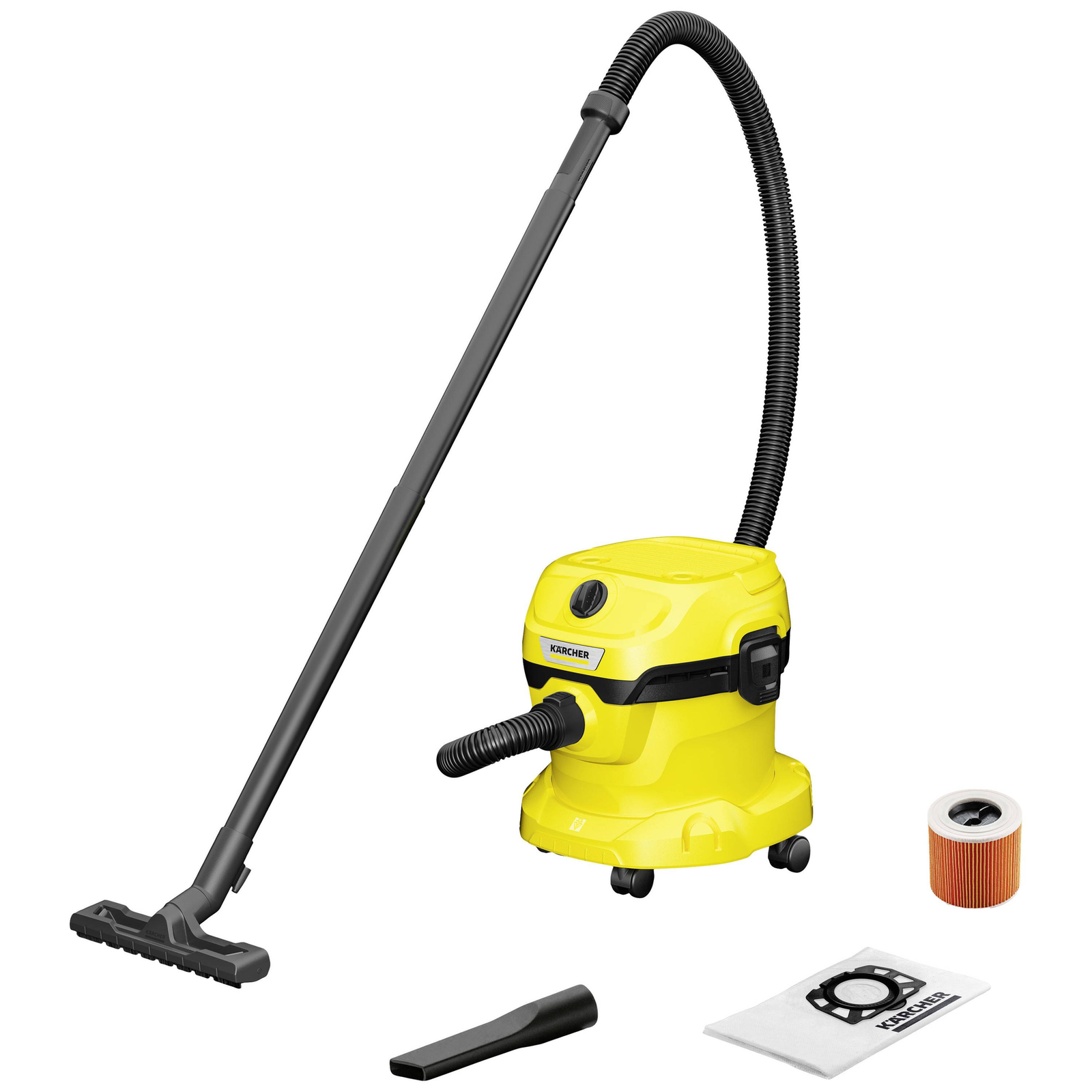 KRCHER WD 2 Plus V-12/4/18/C Vacuum Cleaner Canister