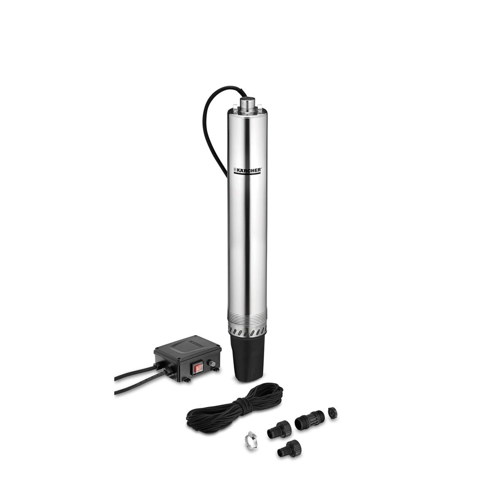 KRCHER BP 6 Deep Well 1000 W 5.5 Bar 5000 L/h Black Metallic