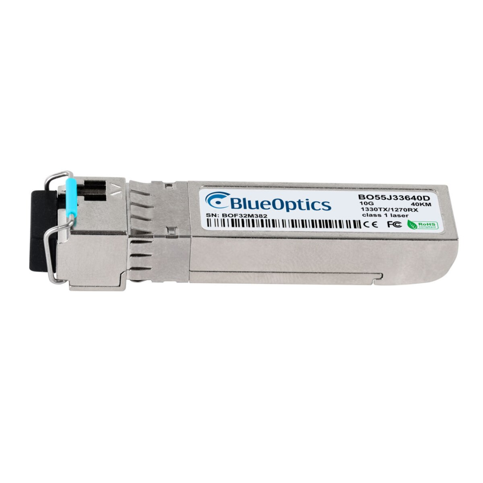 BlueOptics Calix 100-01510BXD-40 Compatible SFP+ BO55J33640D