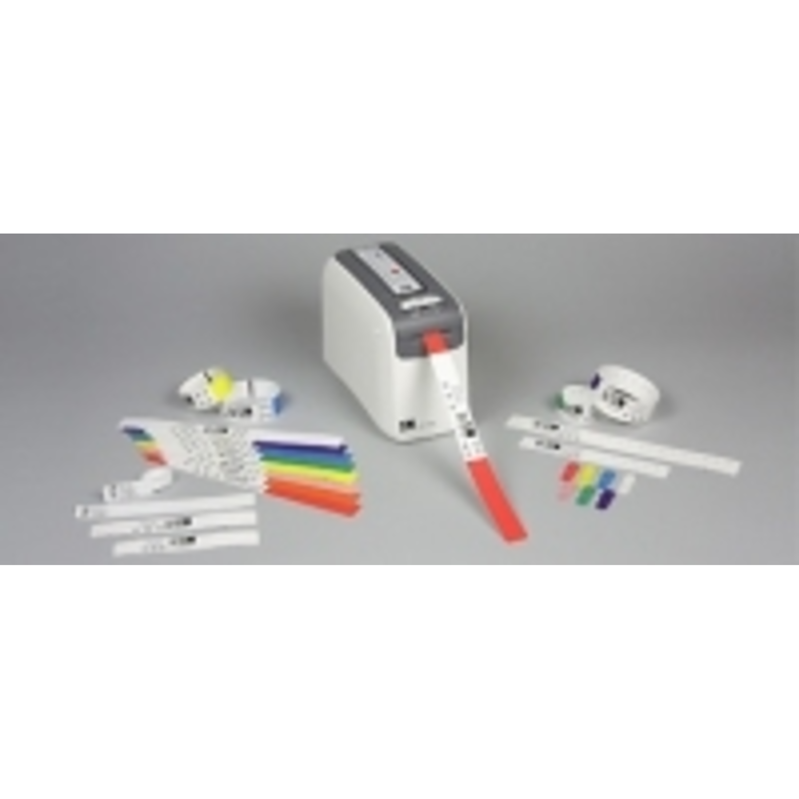 Zebra Z-Band Direct Adhesive Closure Adult Colour Blue Contains 6 Cartridges