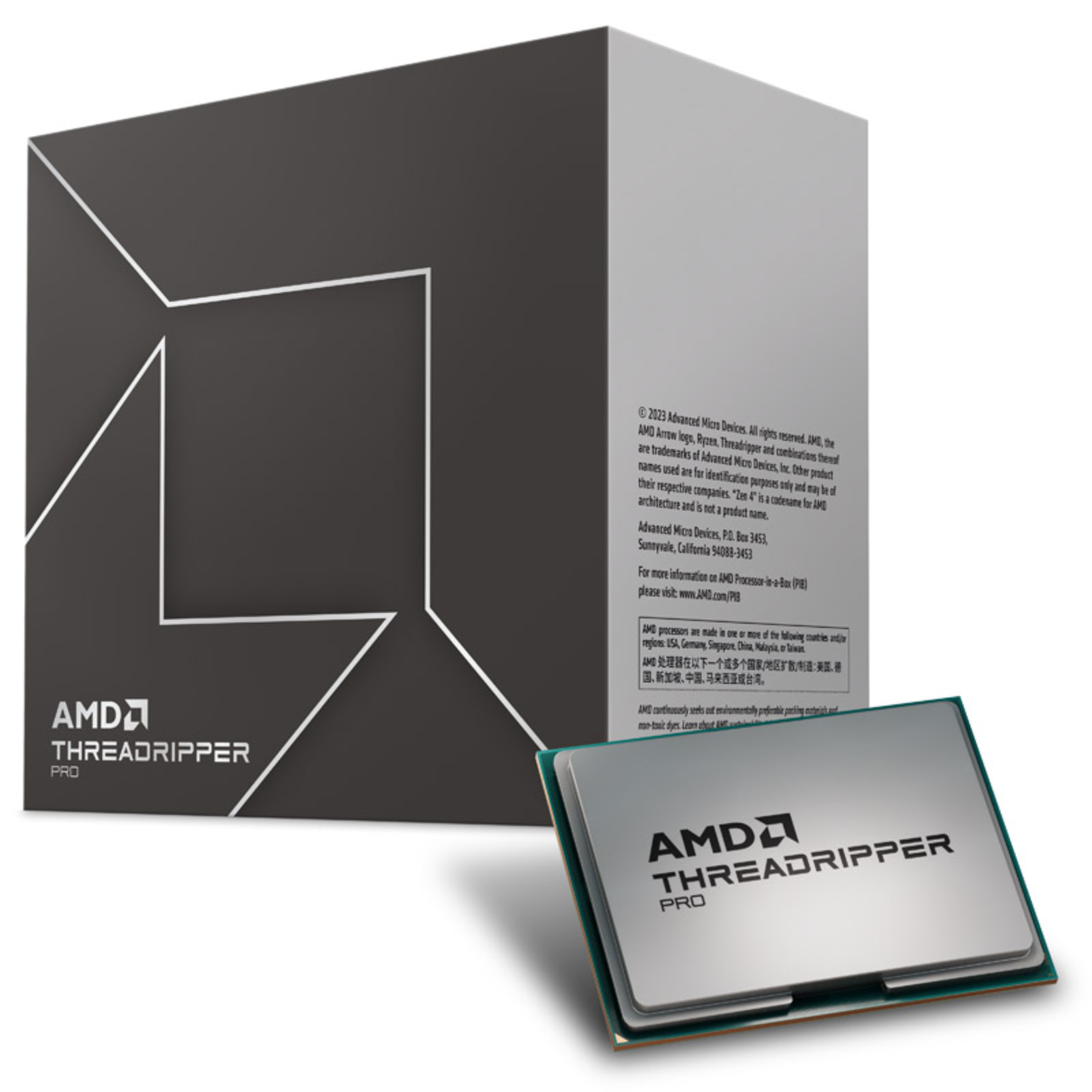 AMD Threadripper PRO 7975WX Processor 32C64T 4.0 GHz 5.3 GHz Turbo Socket STR5 TDP 350W