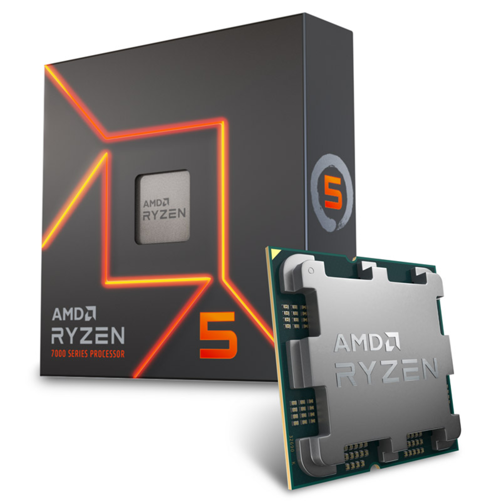AMD Ryzen 5 7600X 4.7 GHz 6 Core 12 Threads AM4
