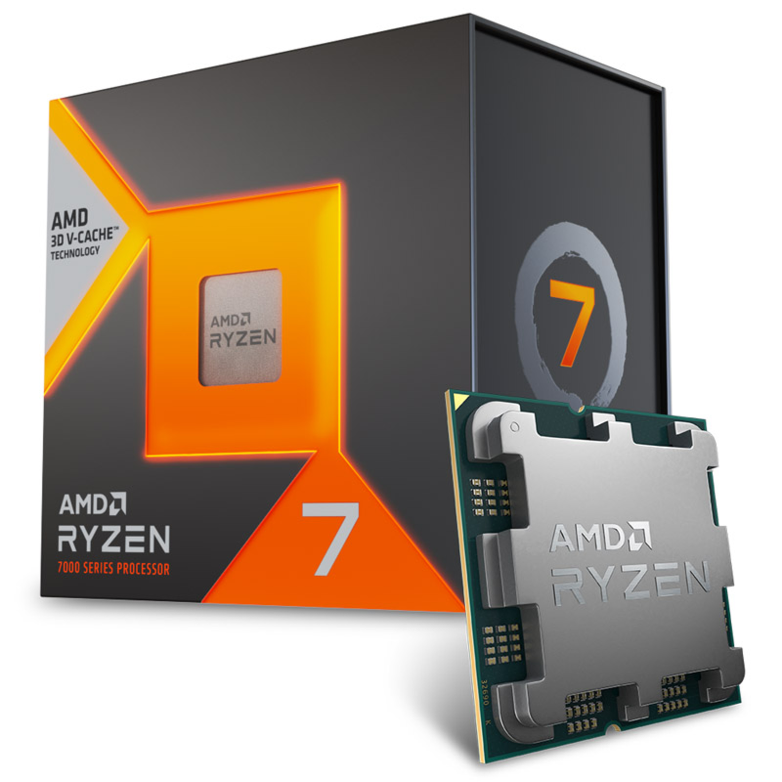 AMD CPU Ryzen 7 7800X3D 4.2GHz 8 Core AM5 WOF without Cooler