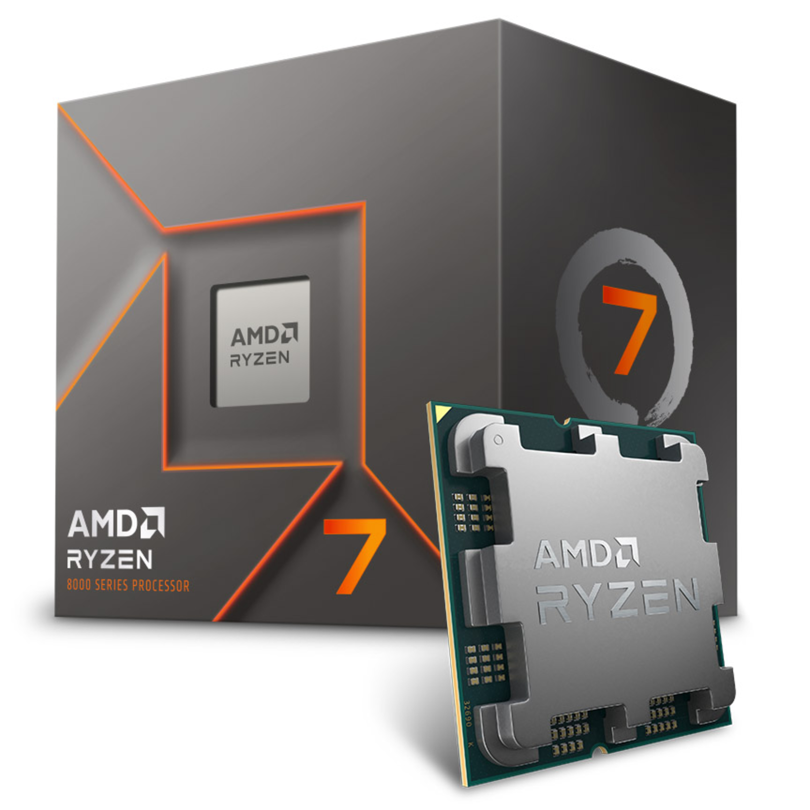 AMD Ryzen 7 8700F Processor 8C/16T 4.10-5.00GHz Boxed without Cooler