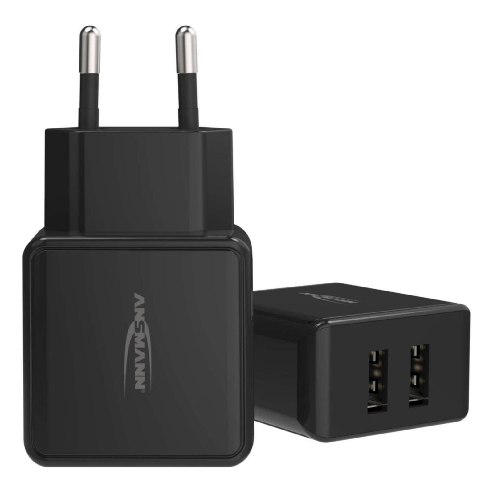 Ansmann HC212 Power Supply 12 Watt 2400 MA 2 Output Ports USB
