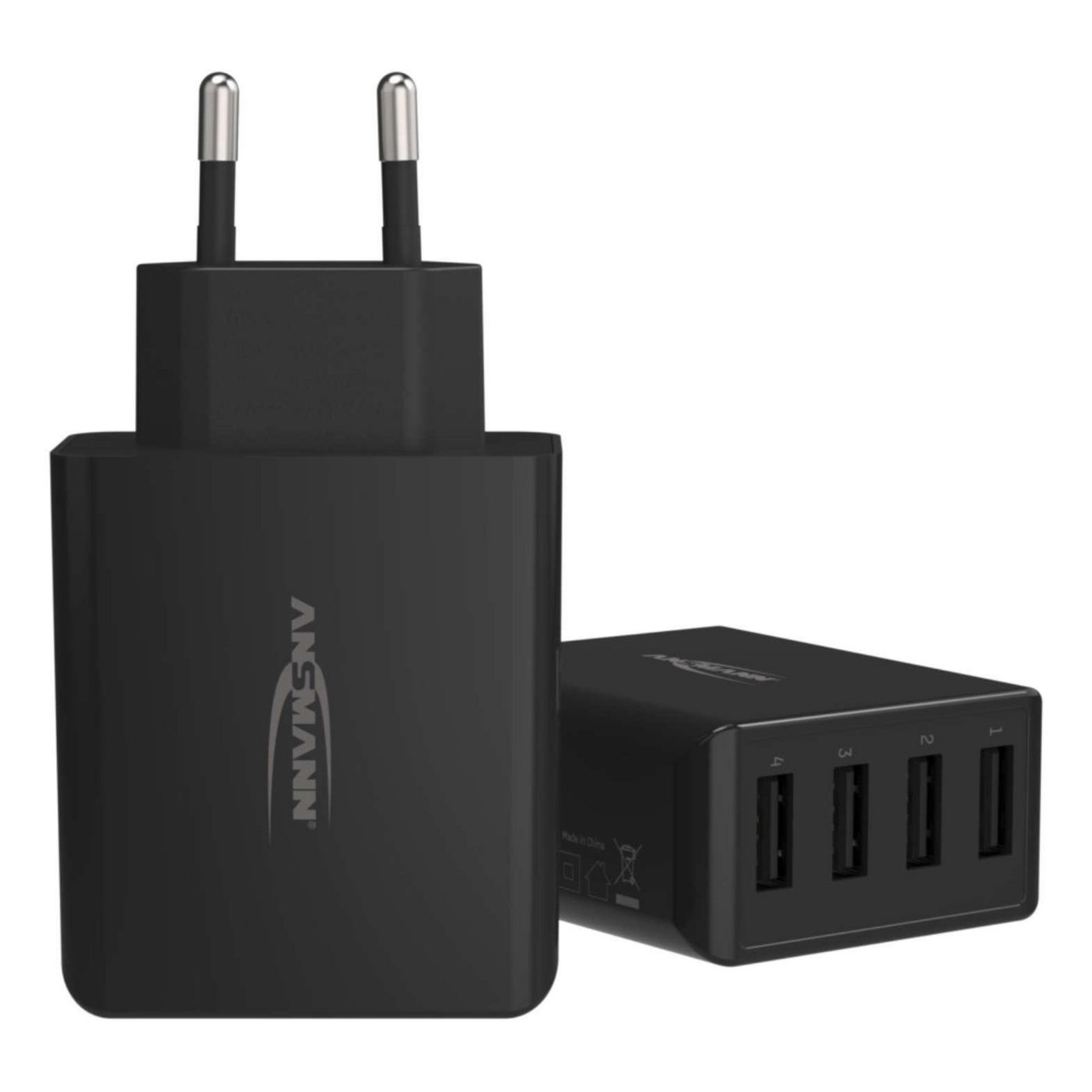 Ansmann Home Charger HC430 Power Supply 30 Watt 6 A 4 Output Ports 4 X USB